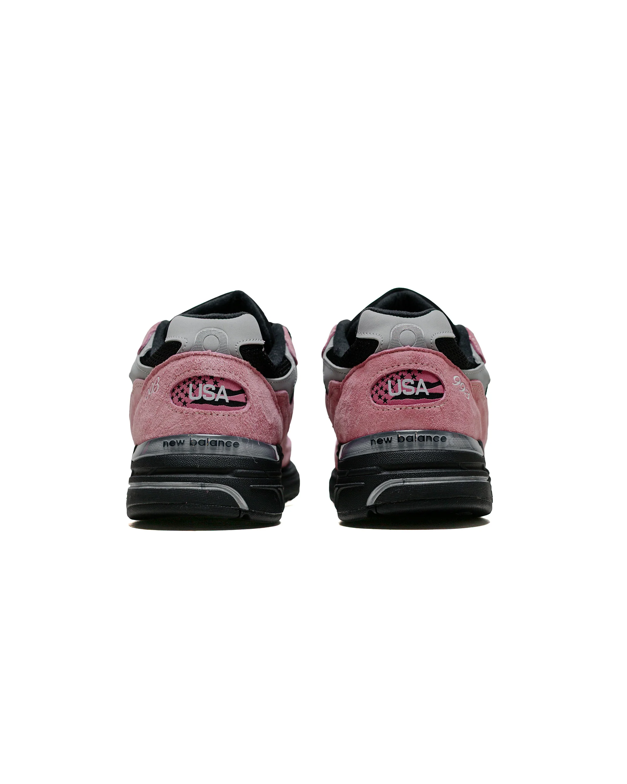 New Balance U993PB Pink Taffy/Black/Slate Grey - Image 4