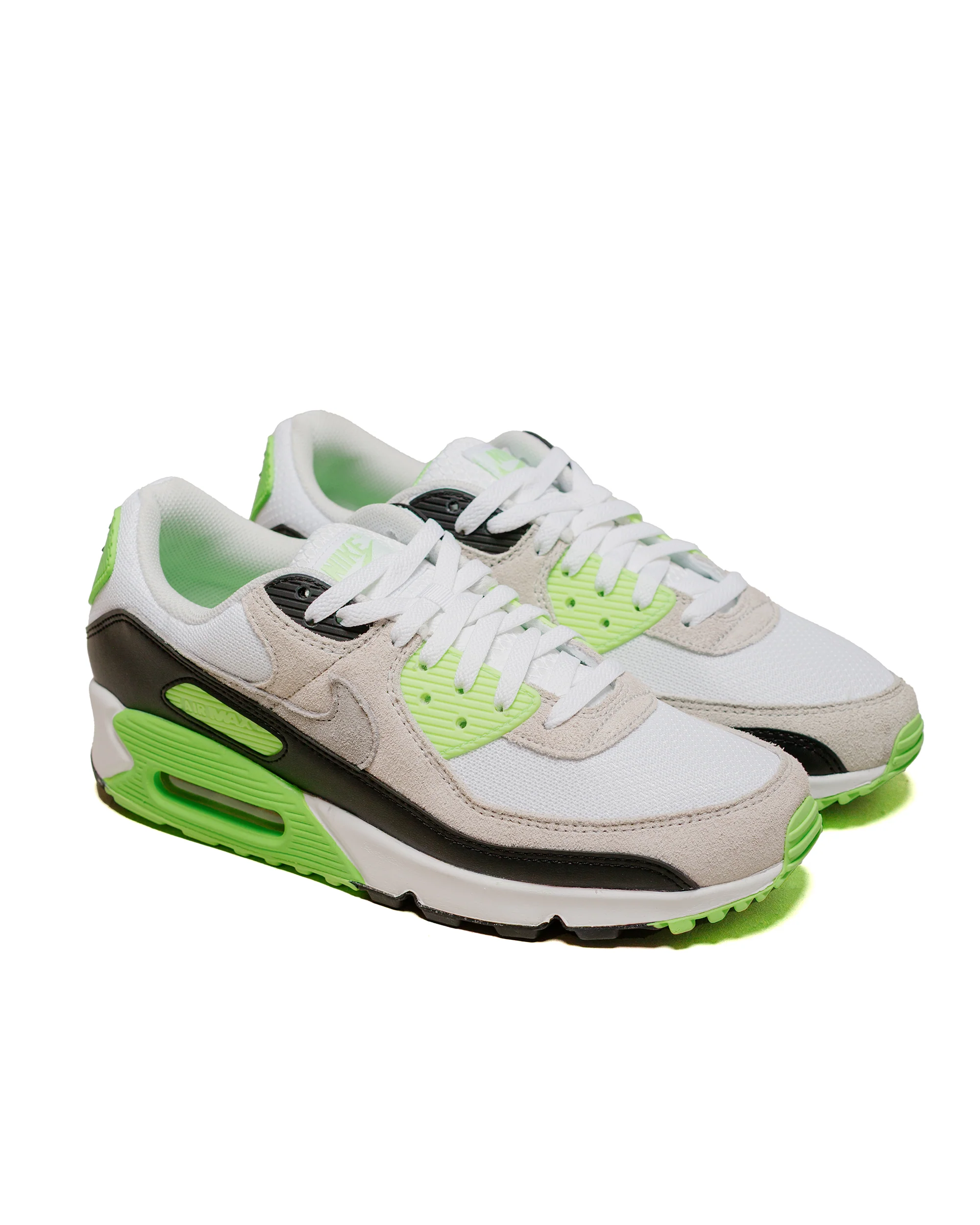 Nike Air Max 90 White/Light Bone/Neutral Olive/Cave Stone - Image 2