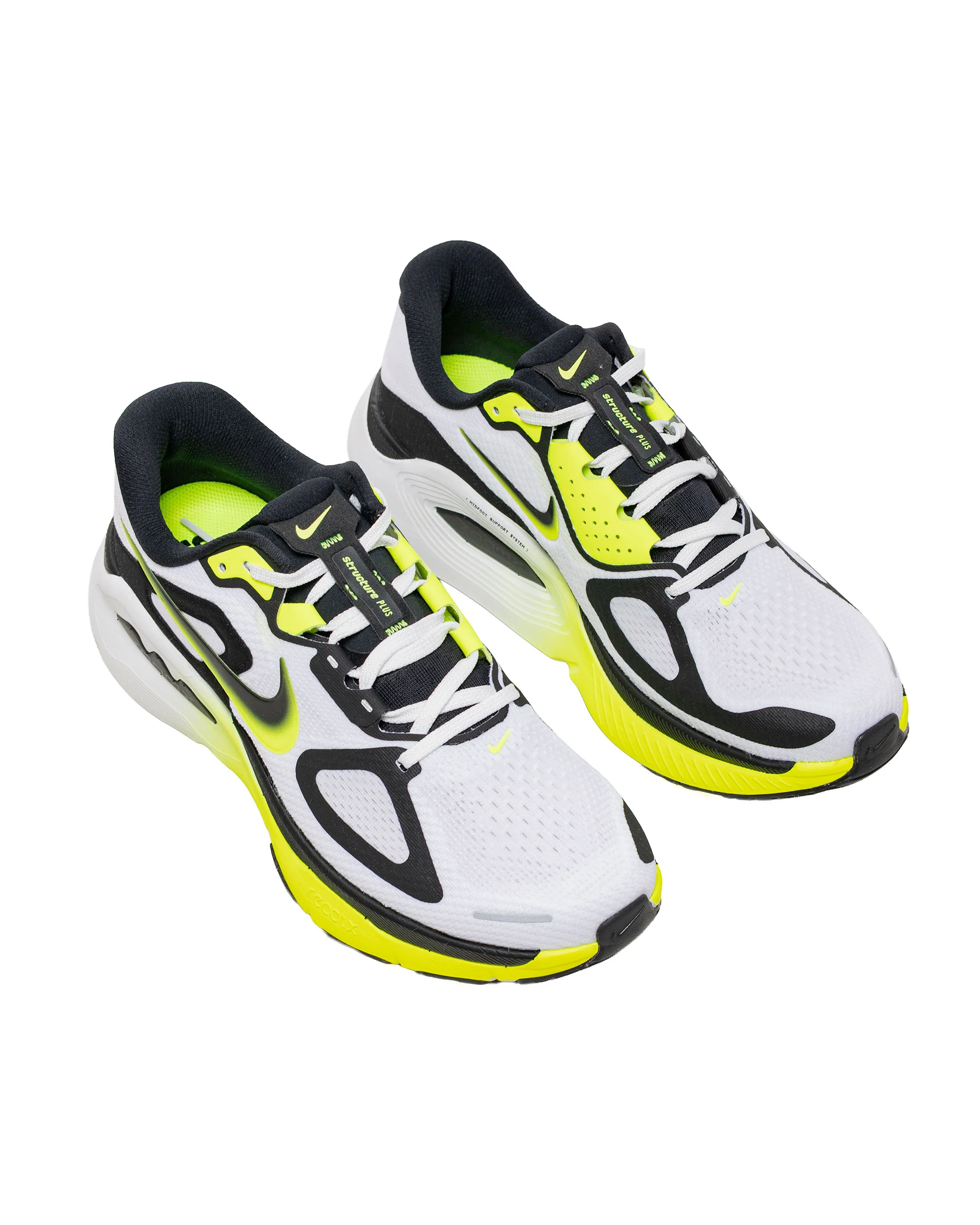 Nike Structure Plus Black/White/Volt - Image 2