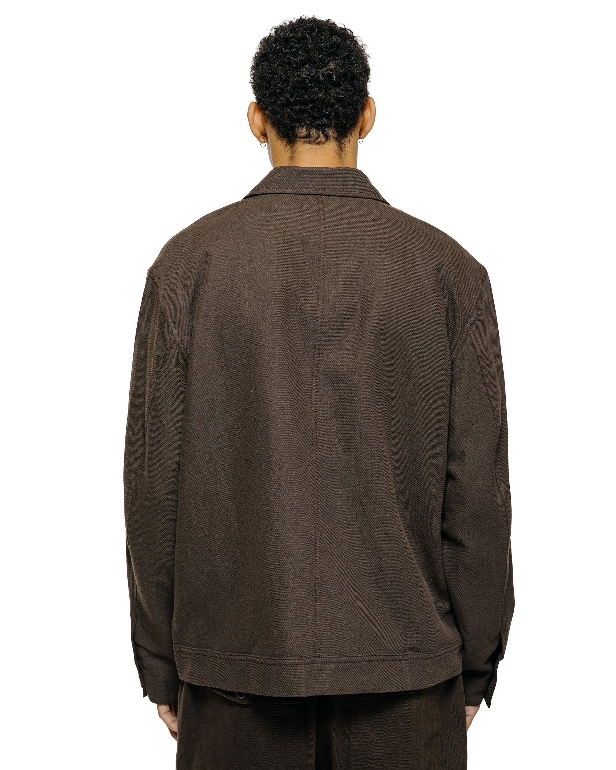 Norse Projects Arresskov Cotton Linen Twill Overshirt Delicioso Brown - Image 3