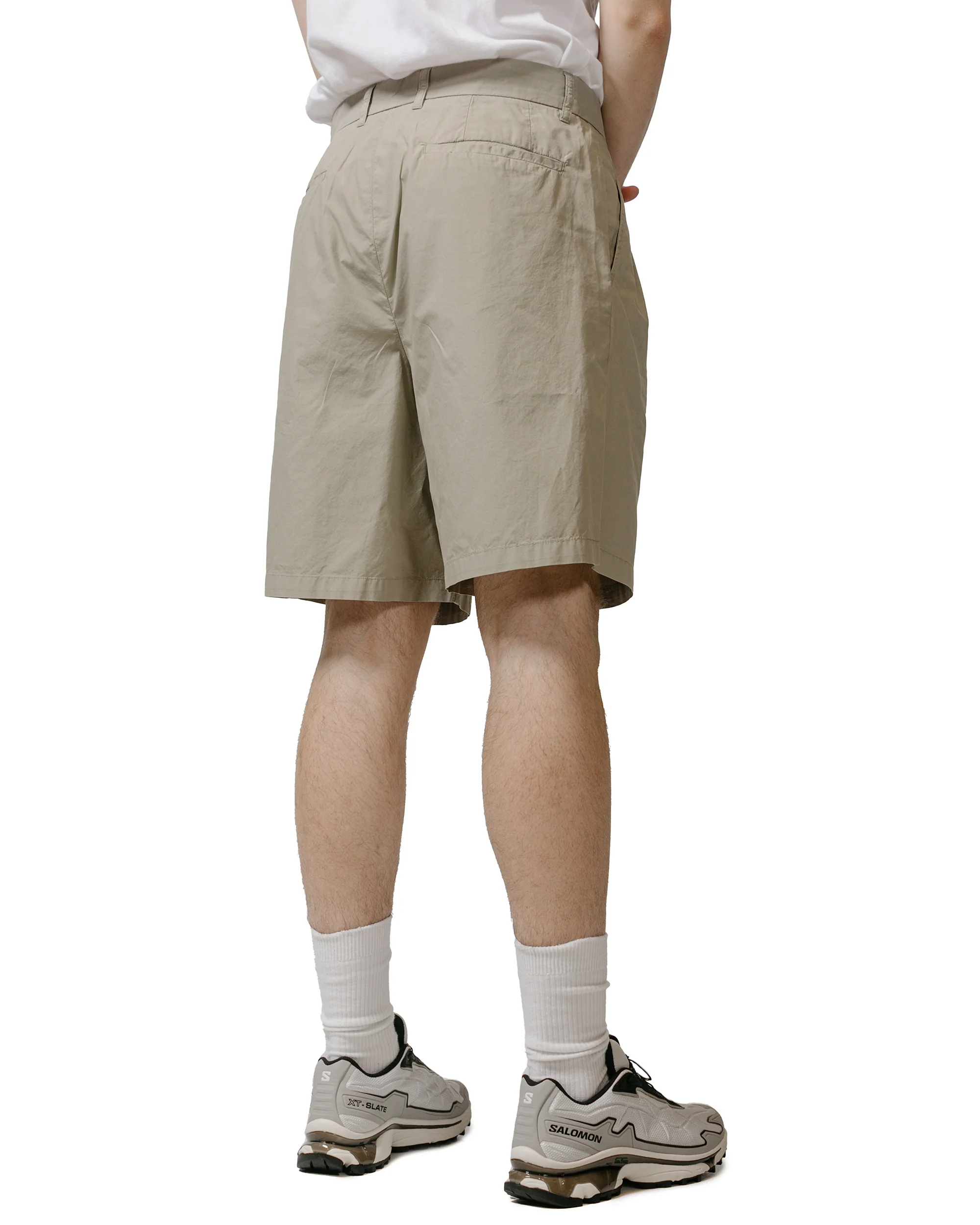 Norse Projects Benn Relaxed Typewriter Pleated Short Clay - Image 3