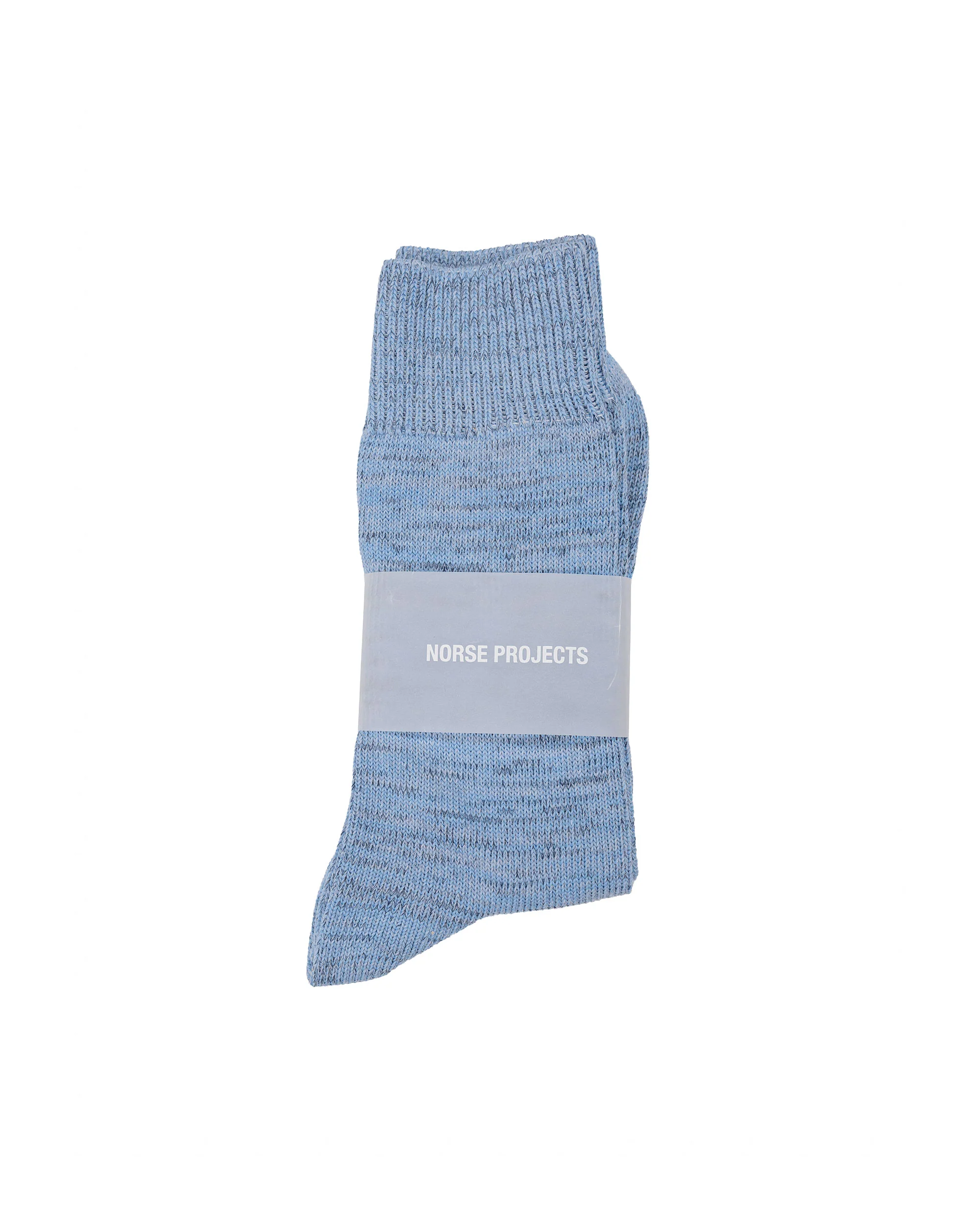 Norse Projects Bykle Heavy Cotton Twist Sock Bel Air Blue