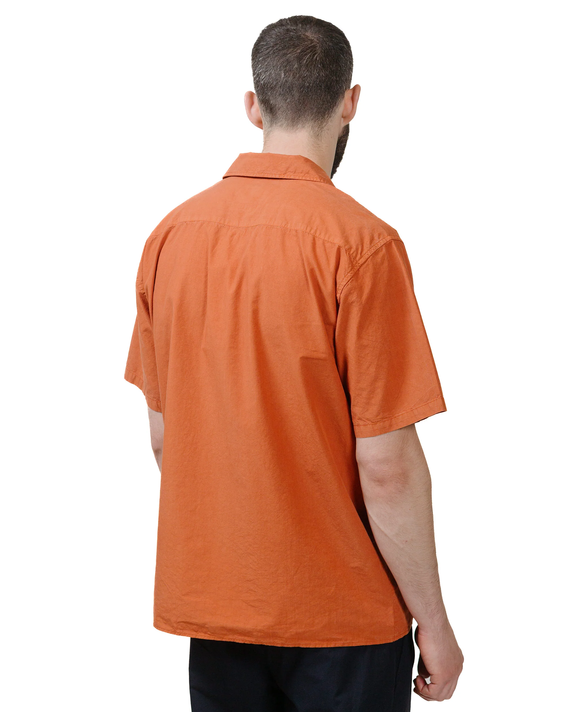 Norse Projects Carsten Cotton Tencel Red Ochre - Image 3