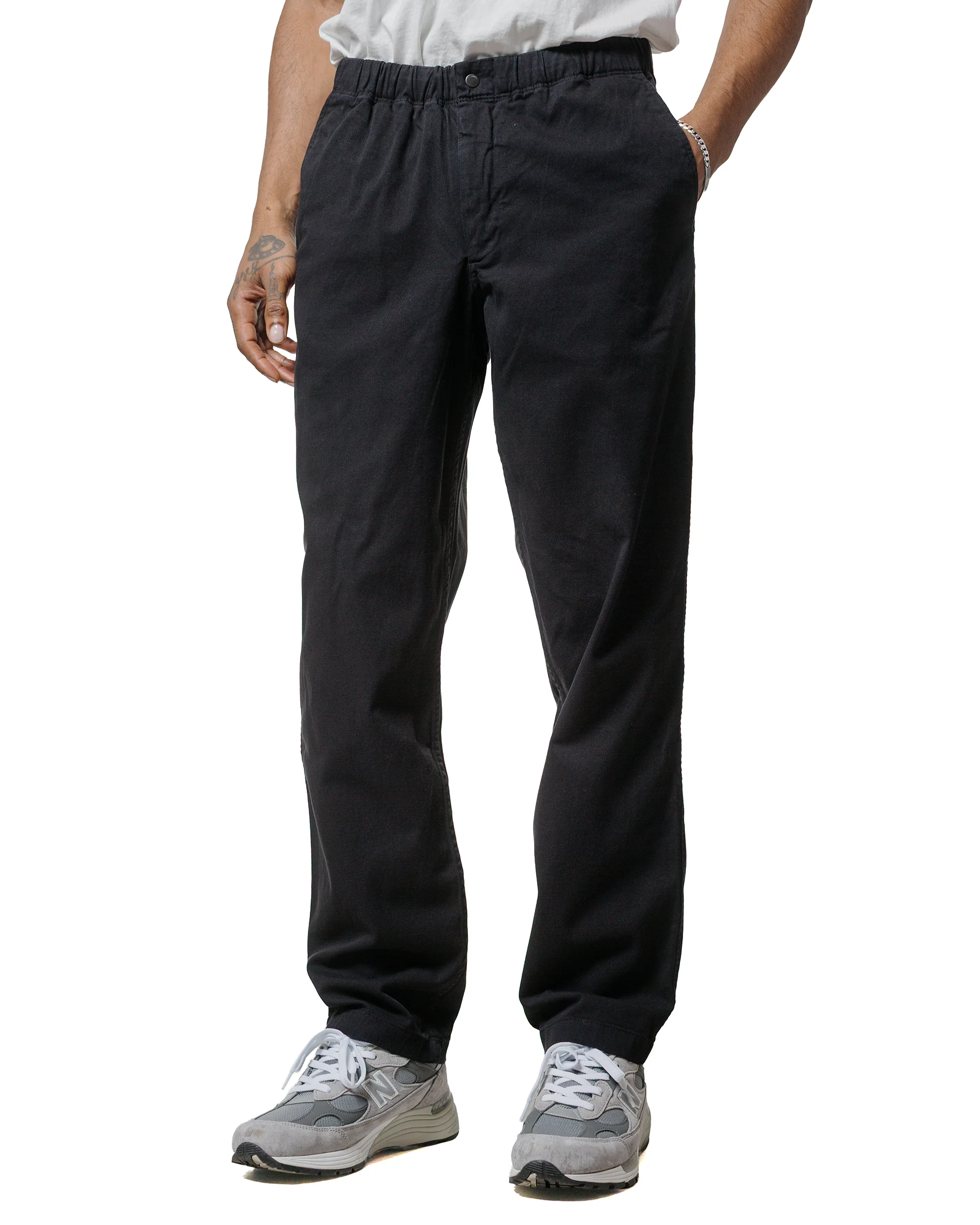 Norse Projects Ezra Light Stretch Black - Image 2