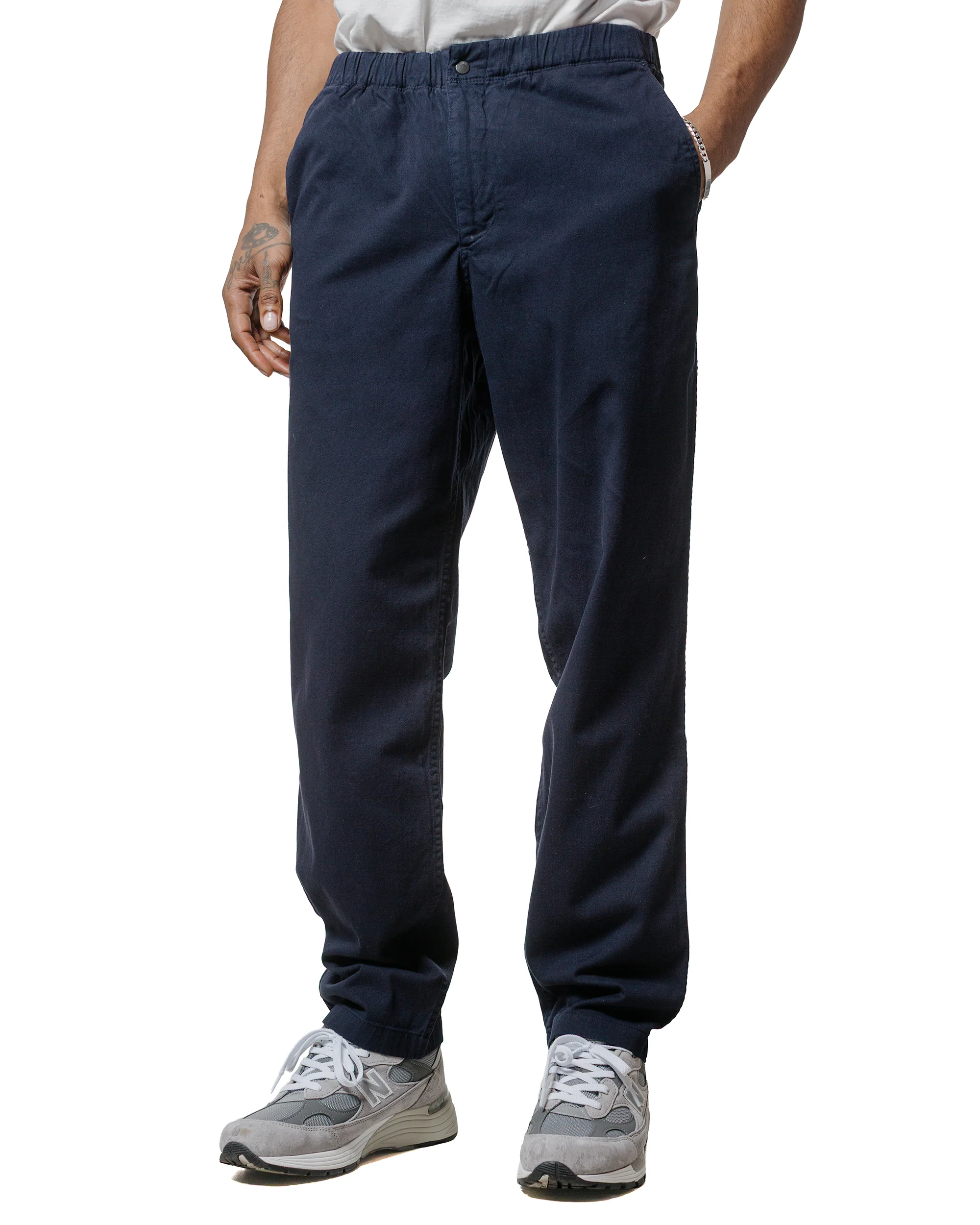 Norse Projects Ezra Light Stretch Dark Navy - Image 2