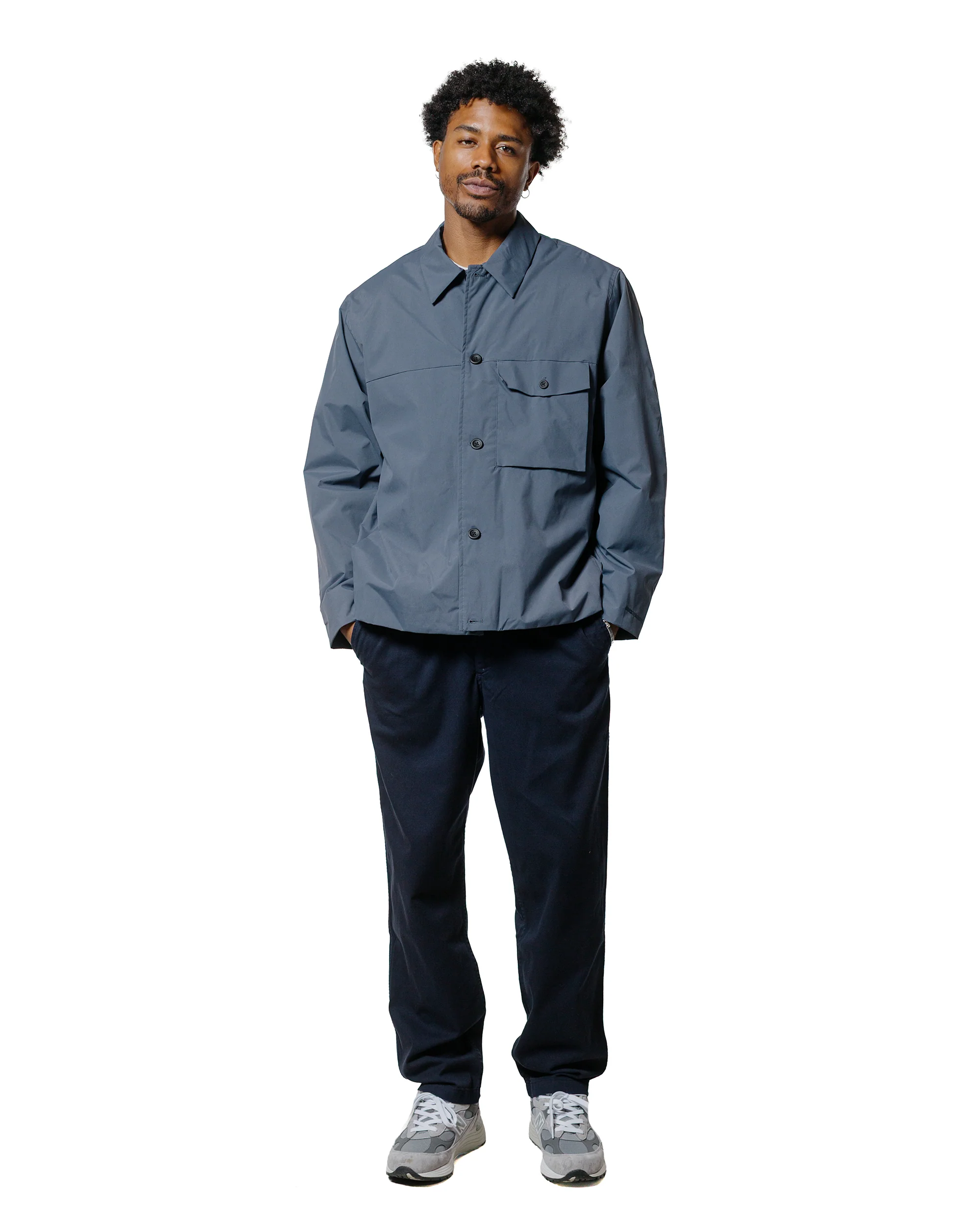 Norse Projects Ezra Light Stretch Dark Navy - Image 4