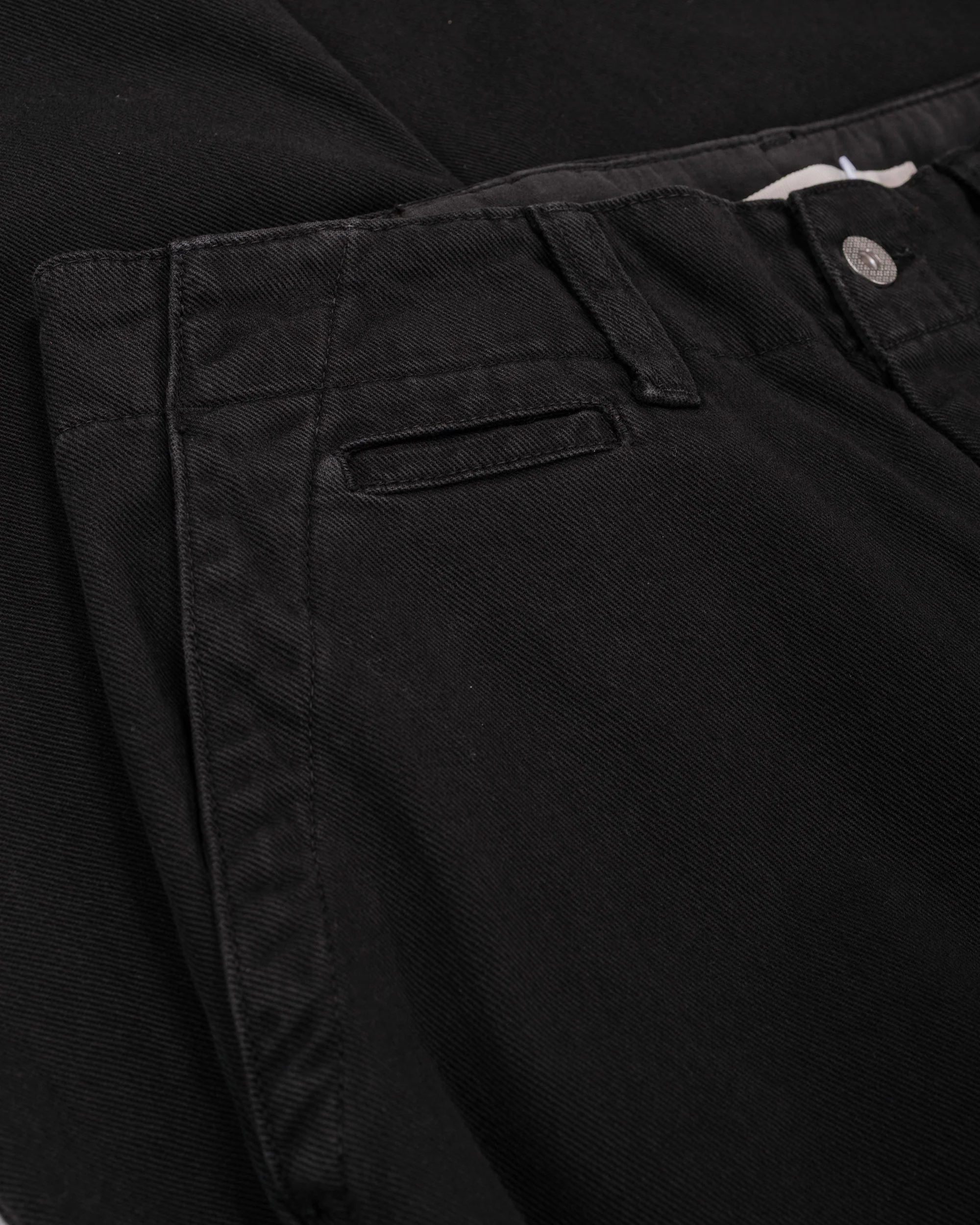 Norse Projects Hengifoss High Waist Heavy Twill Trouser Black - Image 5