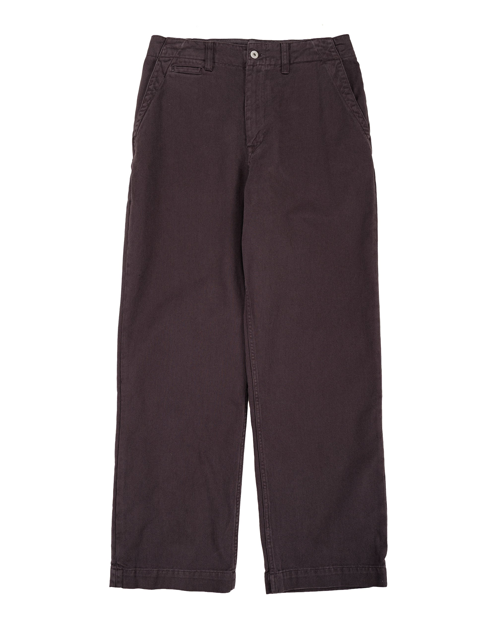 Norse Projects Hengifoss High Waist Heavy Twill Trouser Shale