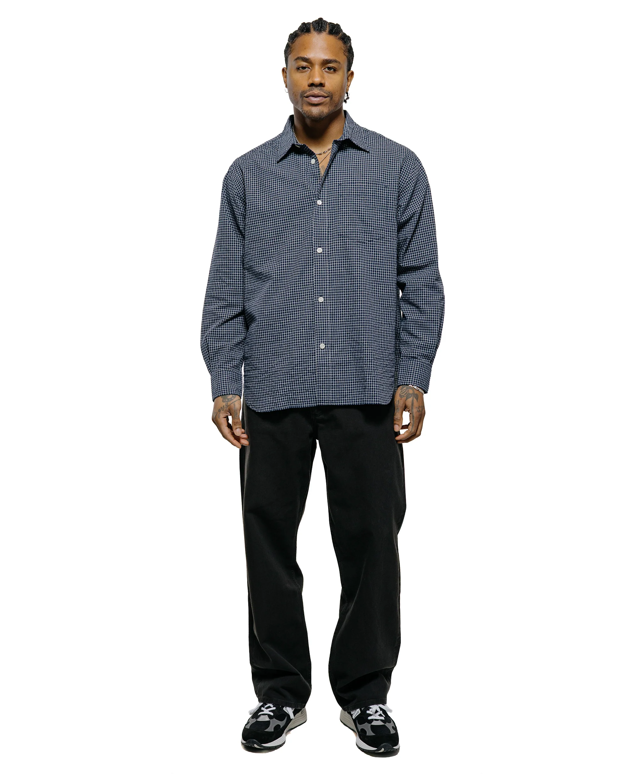 Norse Projects Korshavn Relaxed 5 Pocket Heavy Twill Black - Image 4
