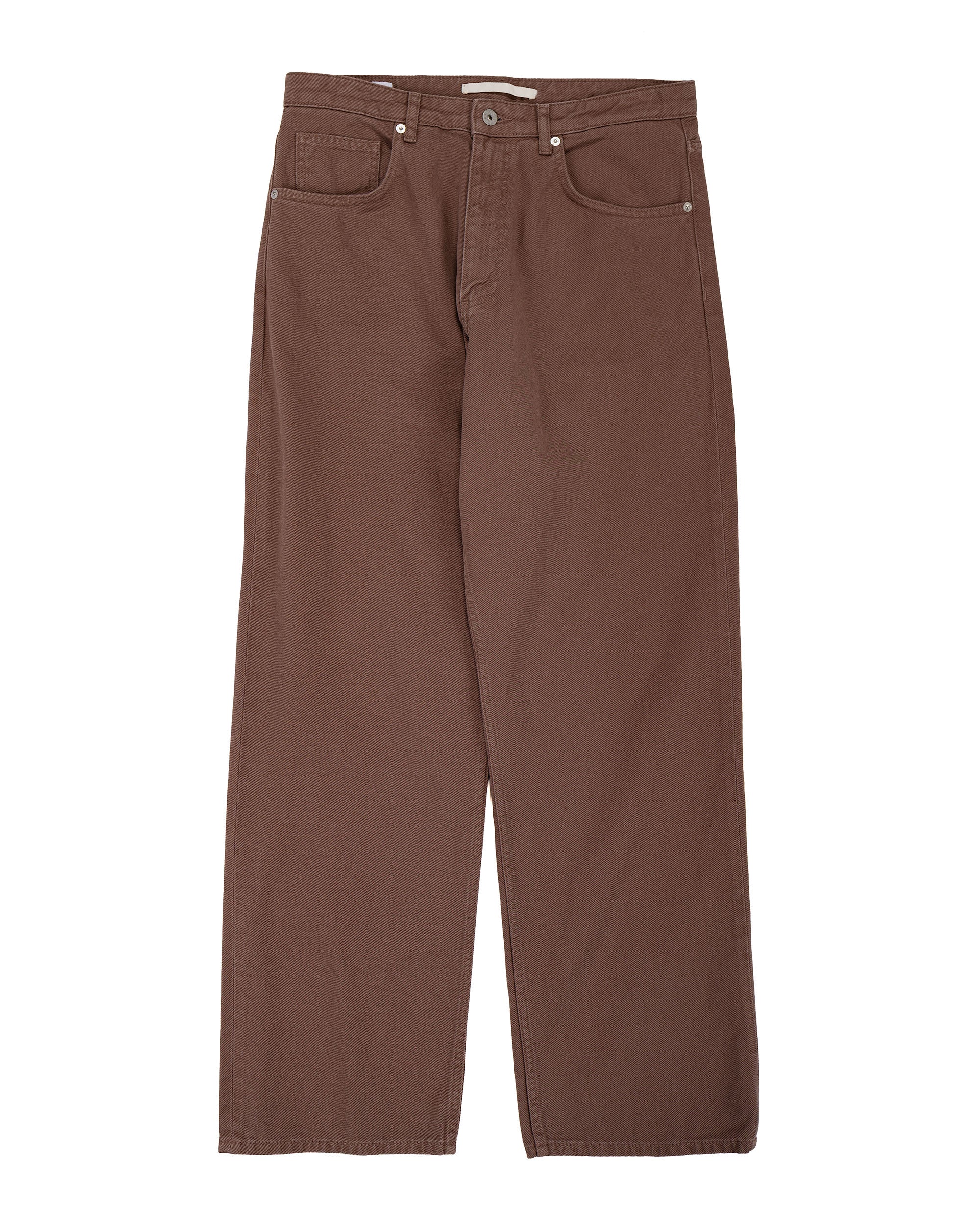 Norse Projects Korshavn Relaxed 5 Pocket Heavy Twill Peppercorn