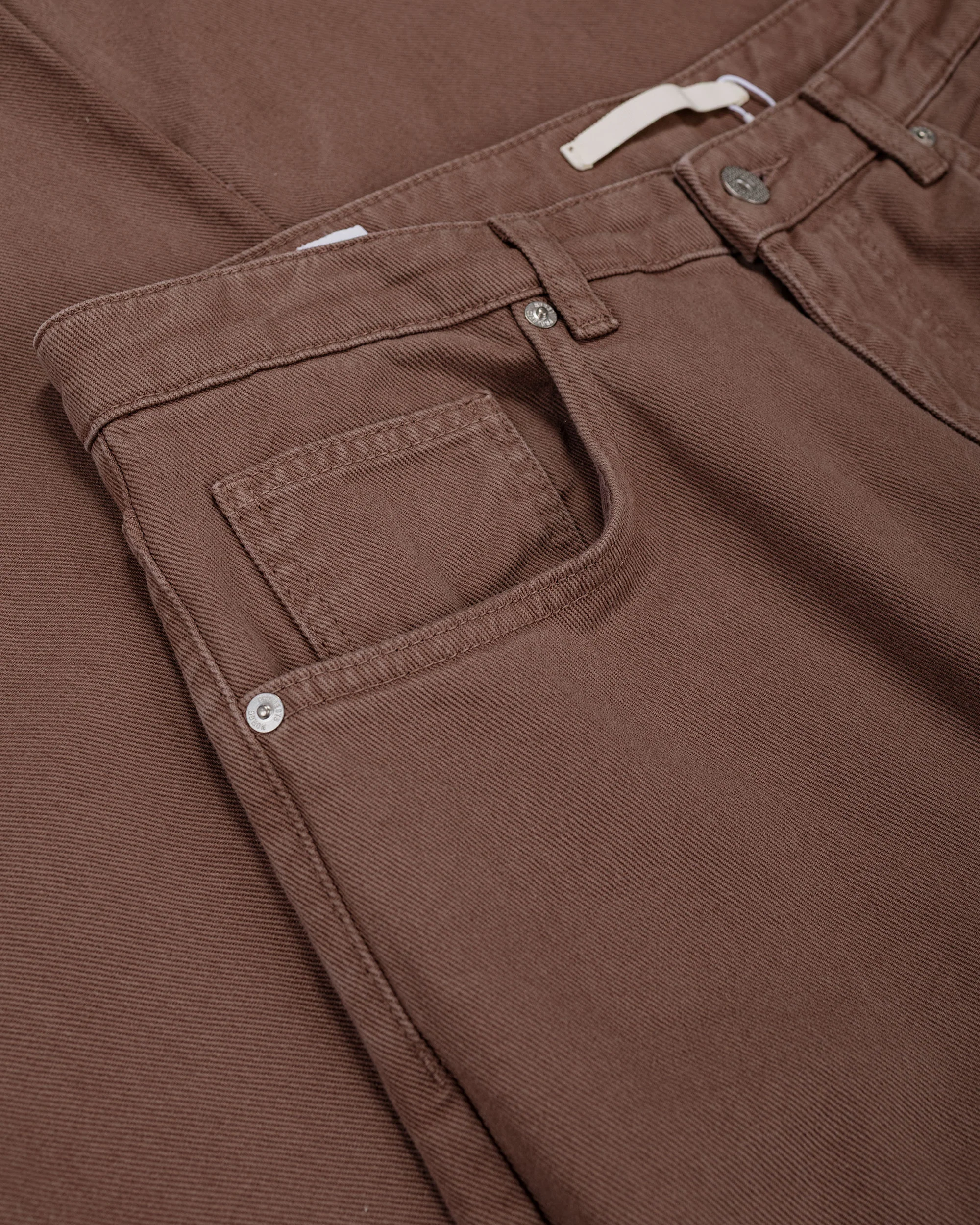 Norse Projects Korshavn Relaxed 5 Pocket Heavy Twill Peppercorn - Image 5