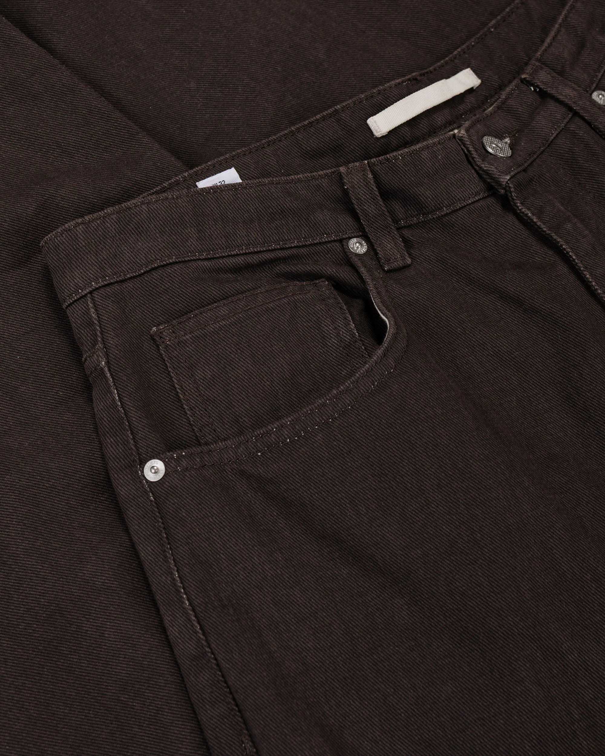Norse Projects Korshavn Relaxed 5 Pocket Resist Dyed Twill Shale - Image 5