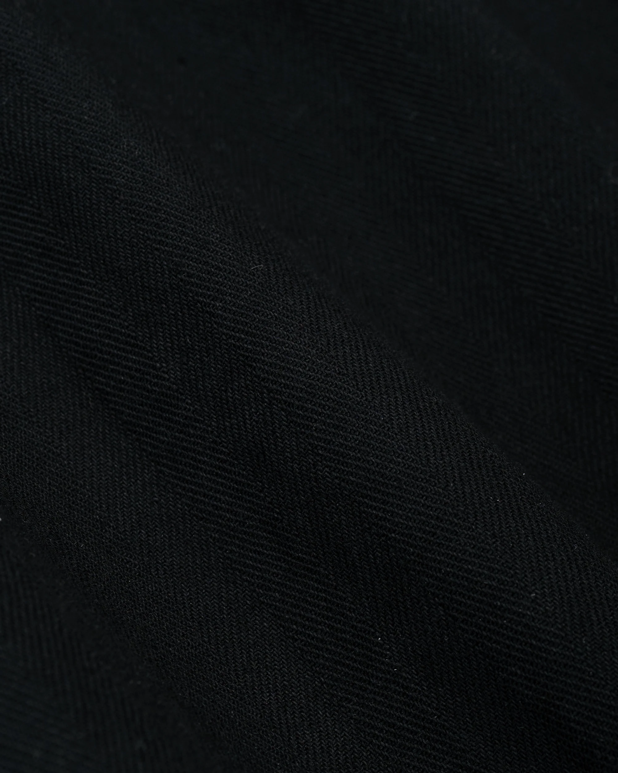 Norse Projects Kvitfjell Relaxed Cotton Wool Herringbone Pant Black - Image 6