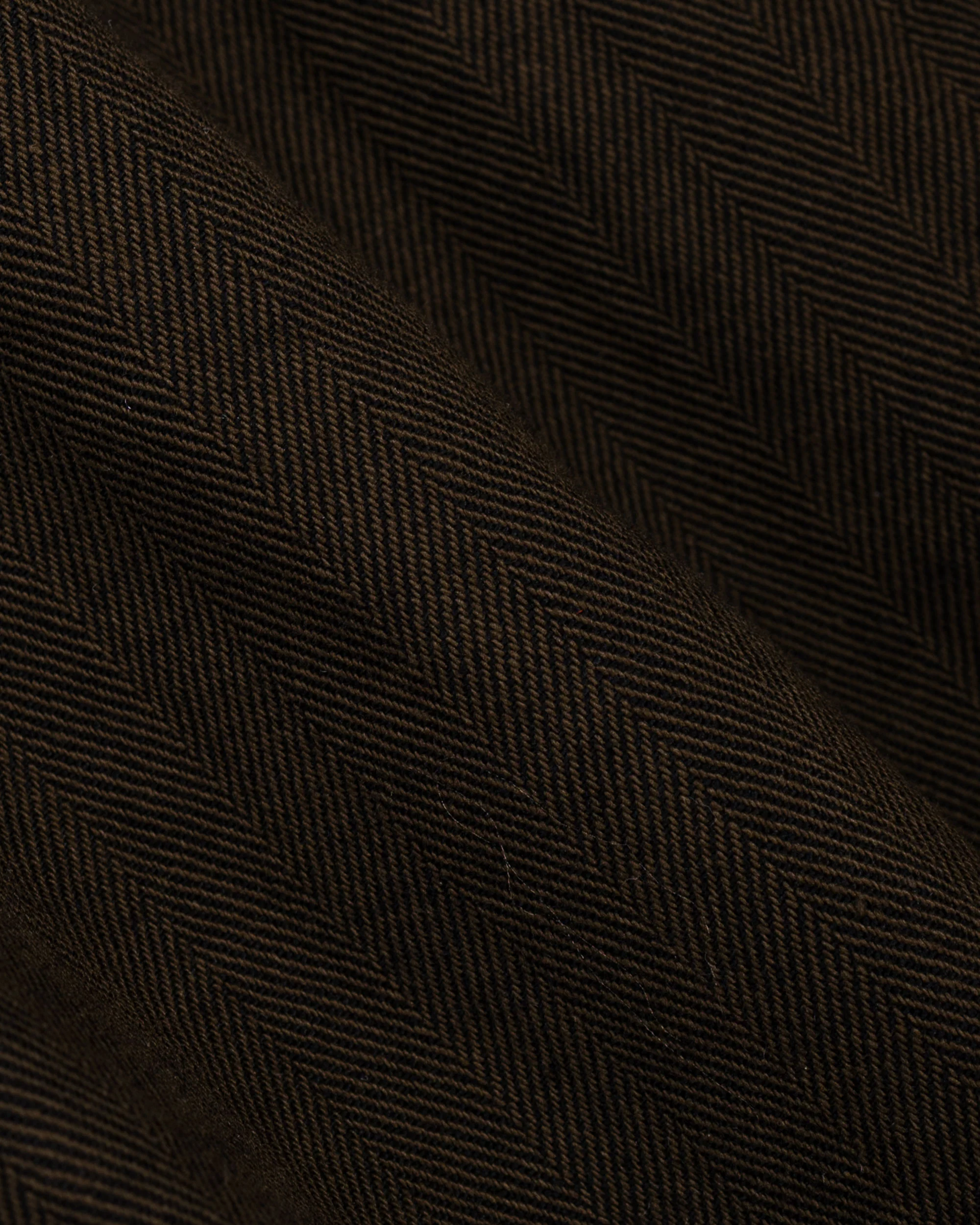 Norse Projects Kvitfjell Relaxed Cotton Wool Herringbone Pant Delicioso Brown - Image 6