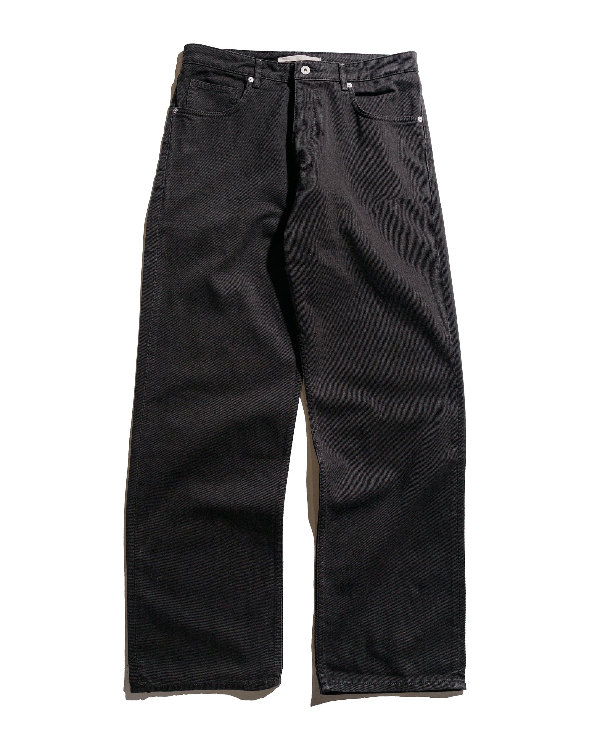 Norse Projects Mogens Relaxed 5 Pocket Heavy Twill Black