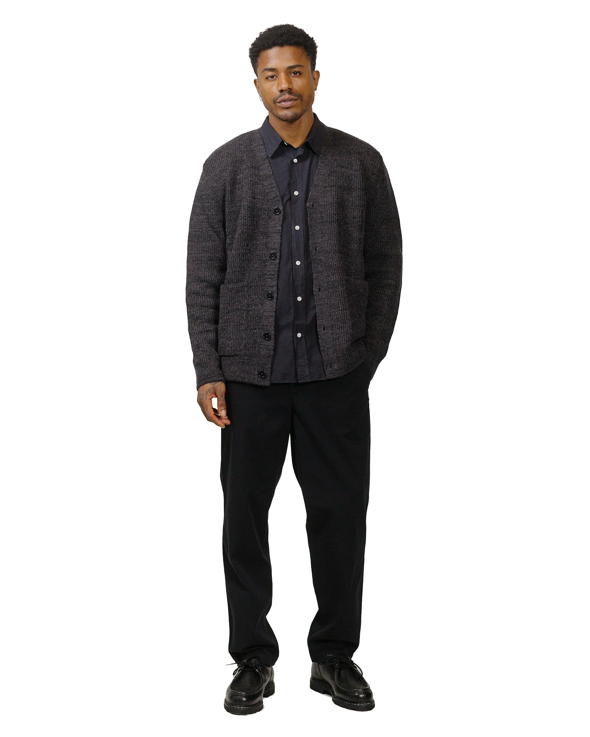 Norse Projects Osvald Tencel Dark Navy - Image 4