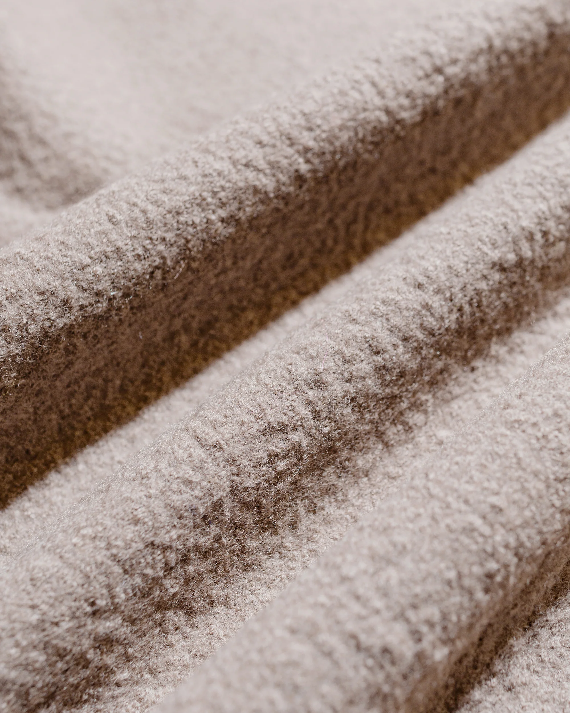 Norse Projects Rom Boiled Wool Crewneck Walnut - Image 6