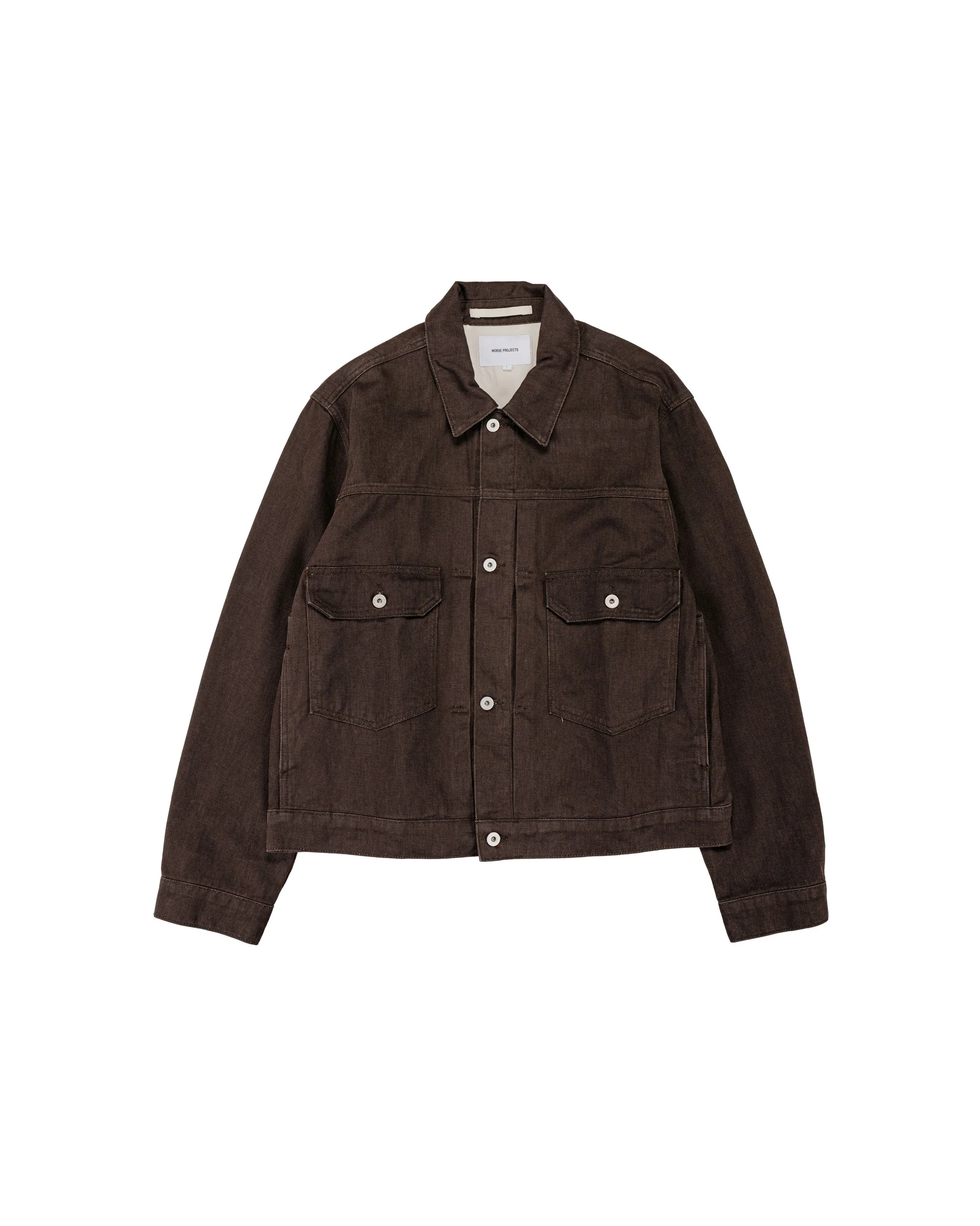 Norse Projects Storadal Resist Dyed Twill Type II Jacket Shale