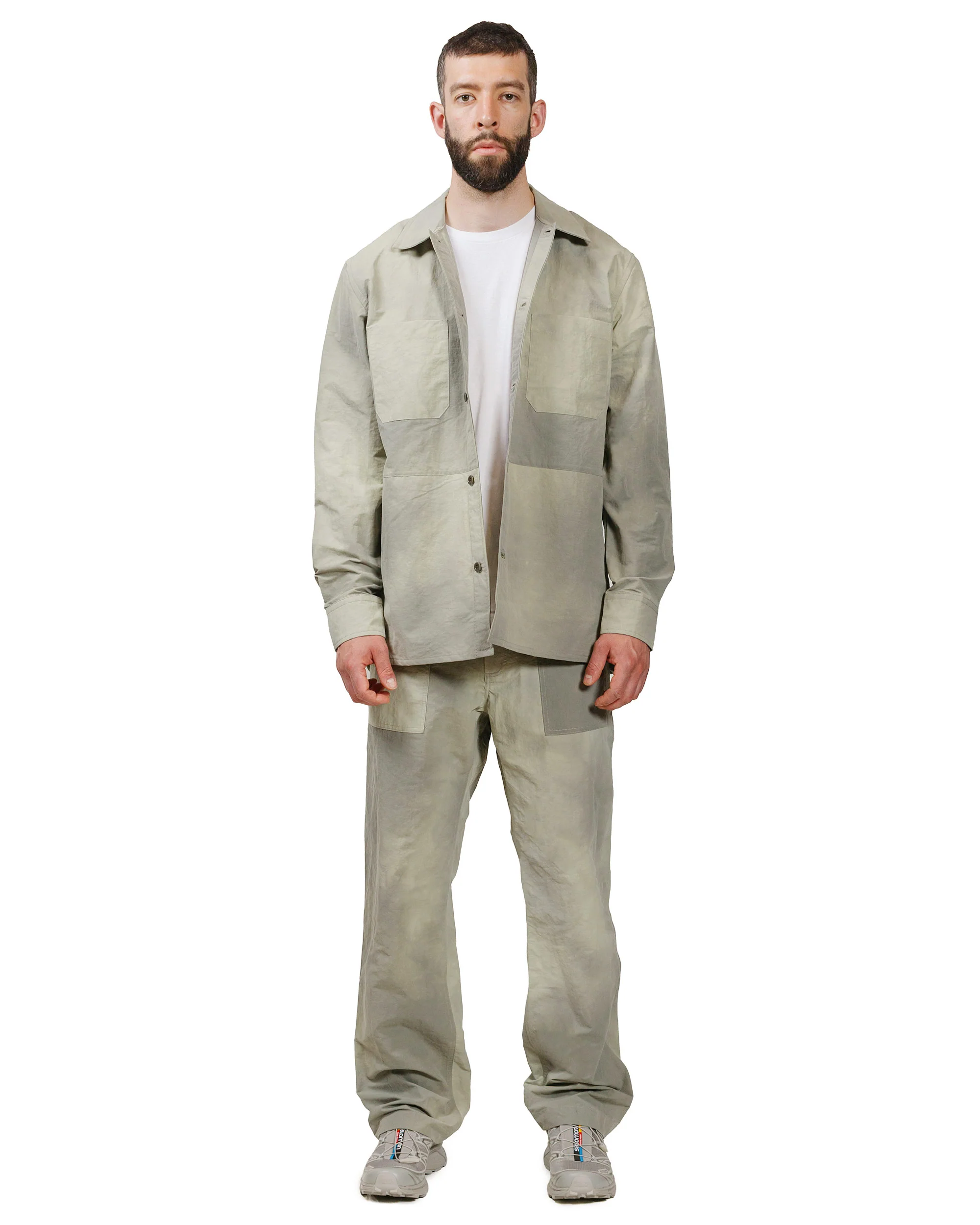 Norse Projects Ulrik Wave Dye Overshirt Clay - Image 4