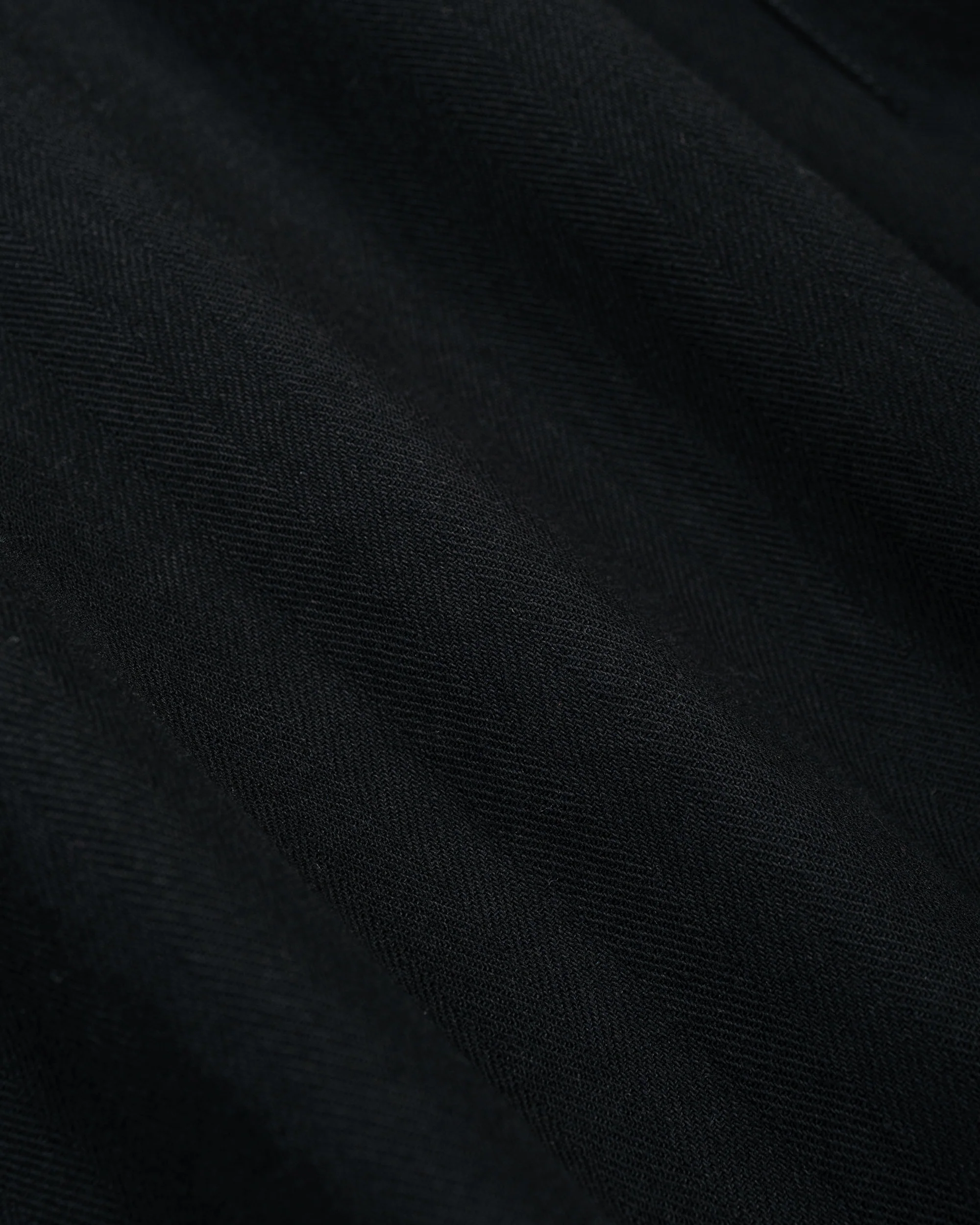 Norse Projects Vandel Herringbone Twill Flight Jacket All Black - Image 6