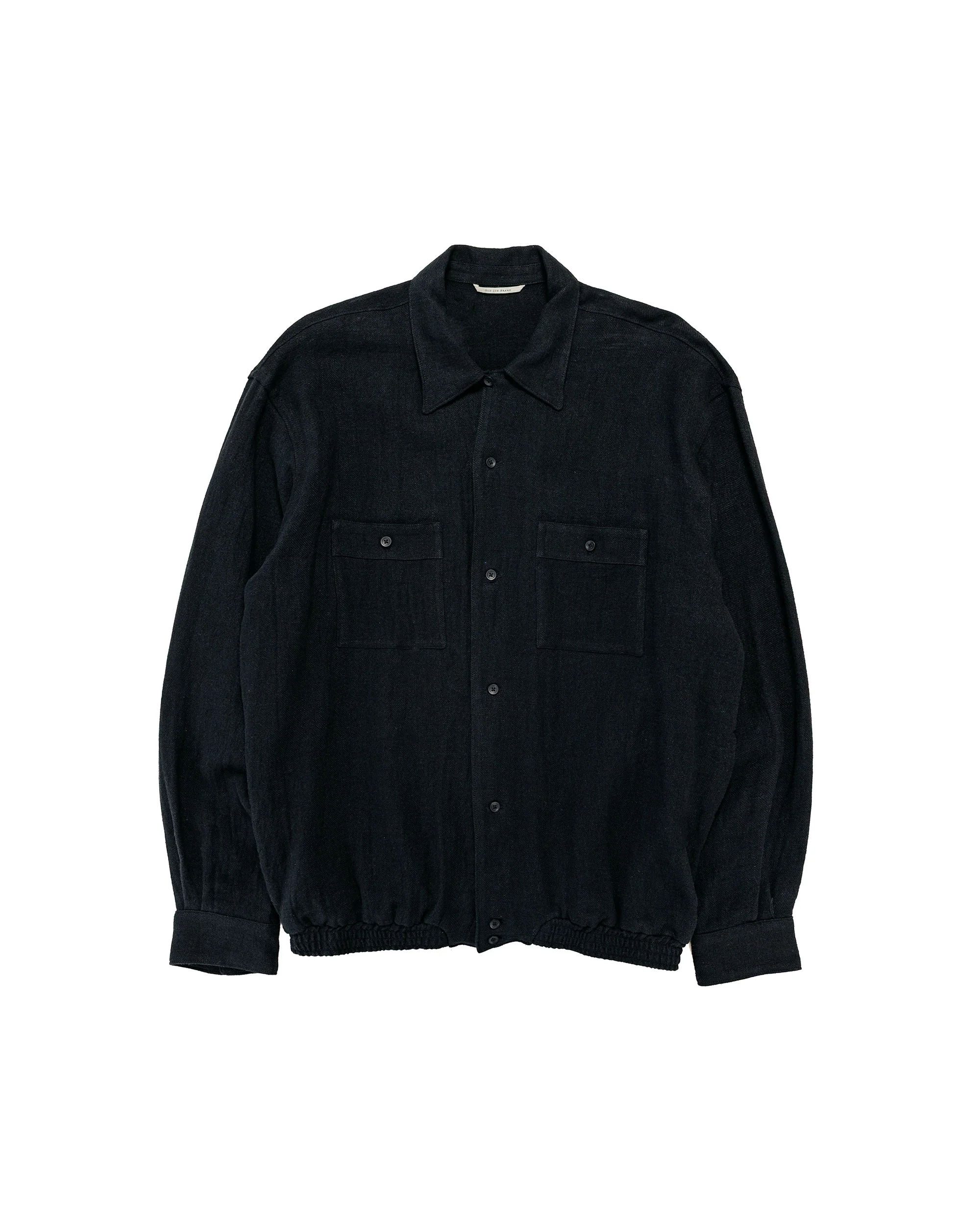 Old Joe Gathered Waist Marlboro Shirts Long Sleeve Onyx
