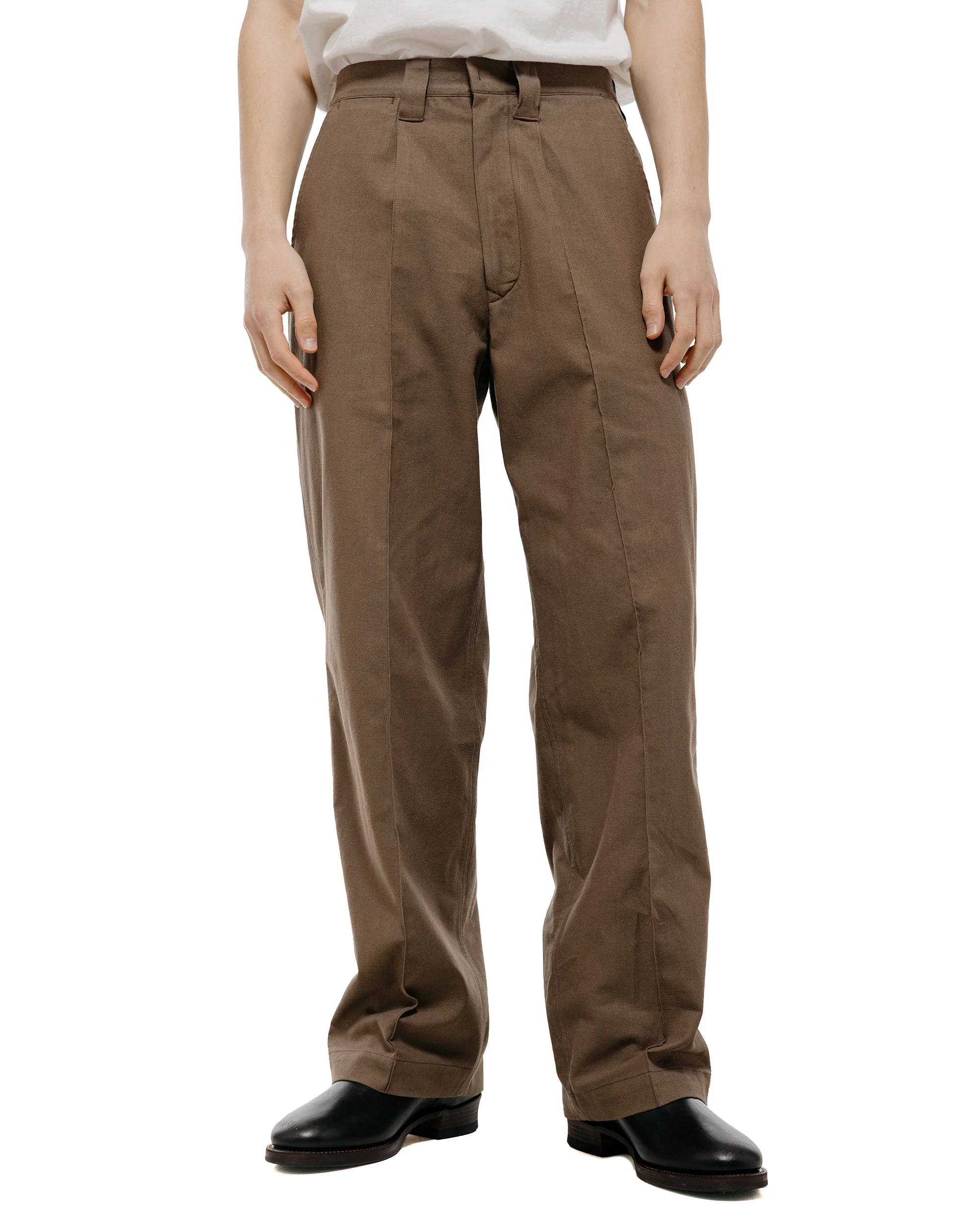 Old Joe Gathering-Waist Sporting Trouser Morel - Image 2