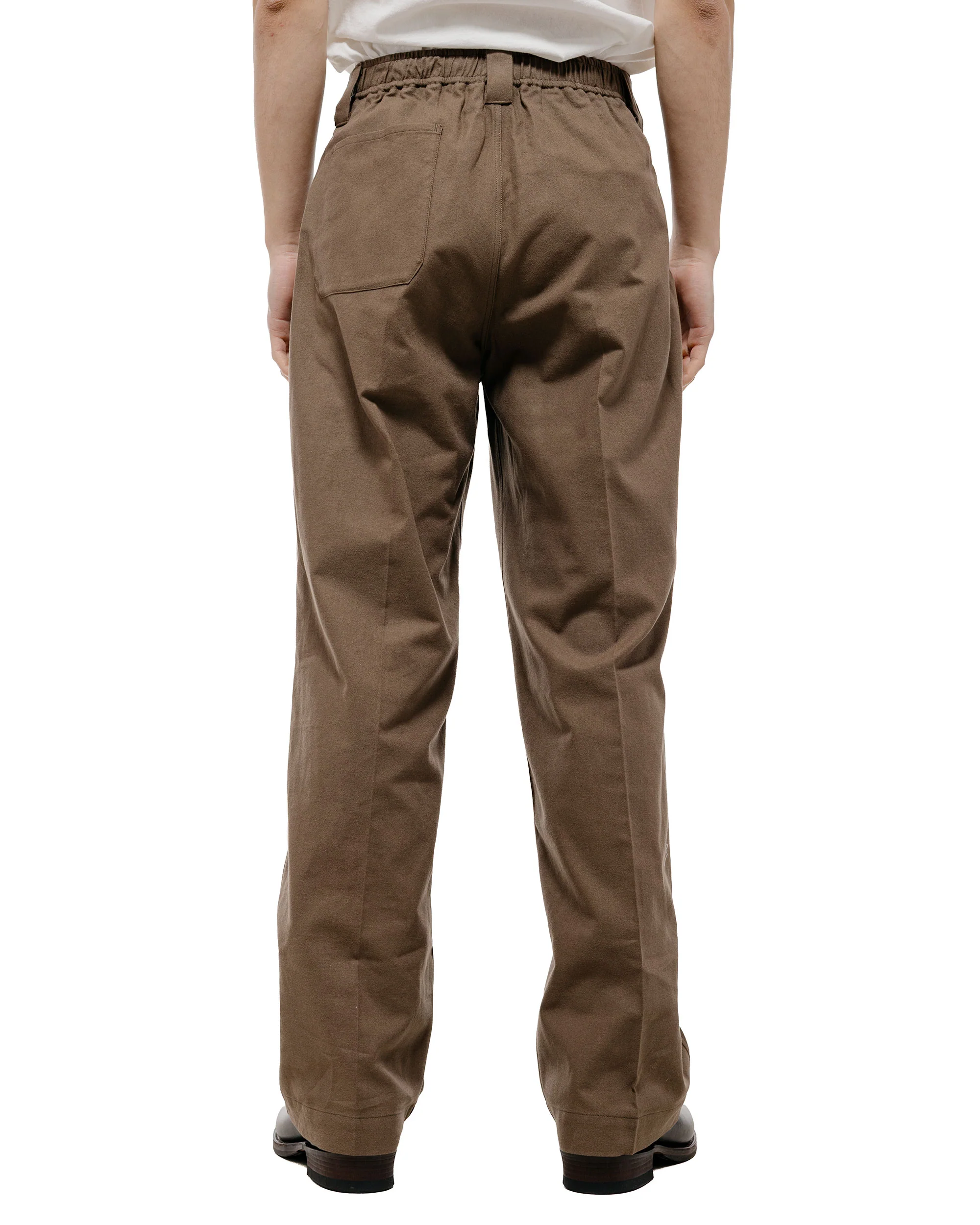 Old Joe Gathering-Waist Sporting Trouser Morel - Image 4