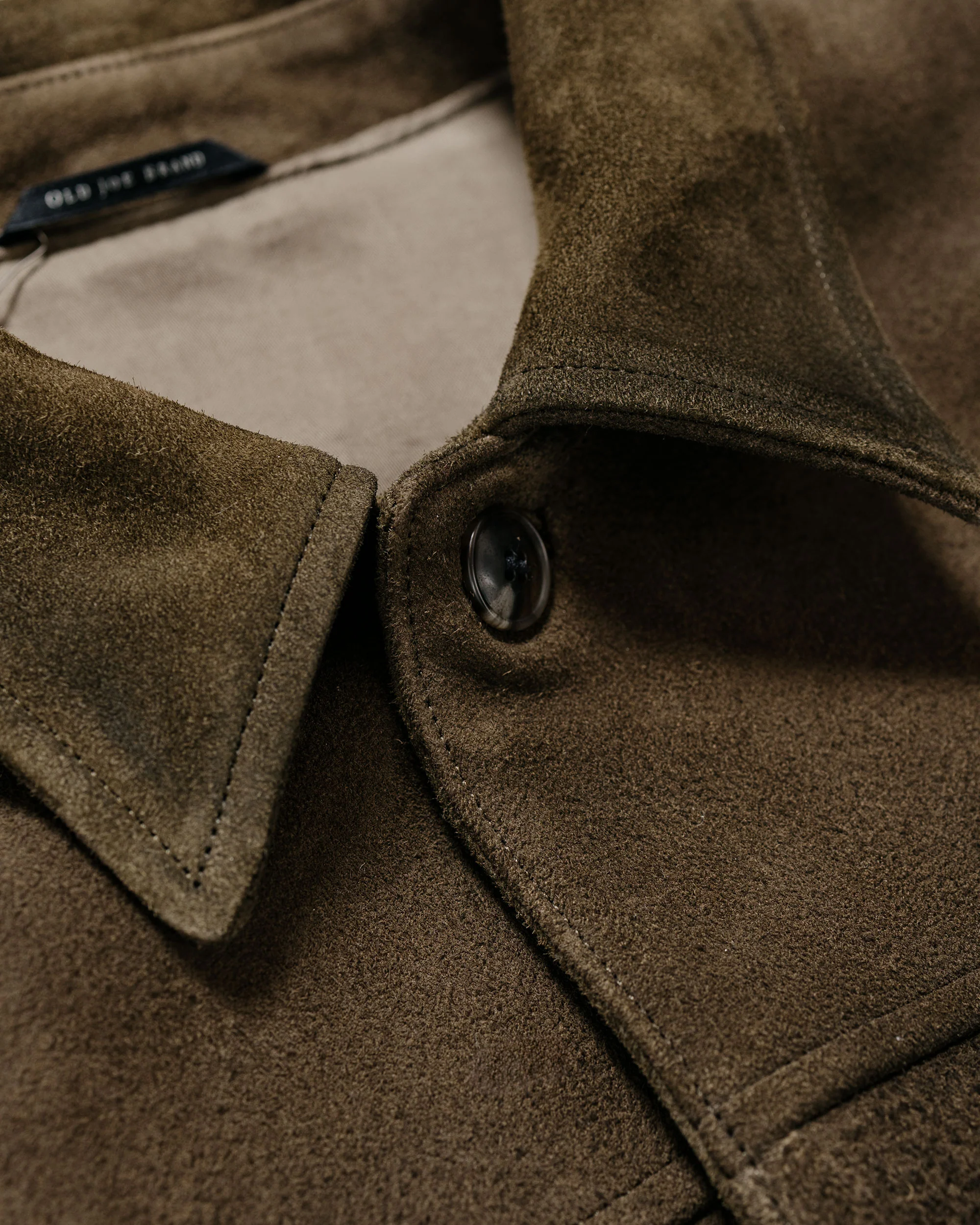 Old Joe Patina Deer Skin Jean Jacket Suede Oak Suede - Image 6