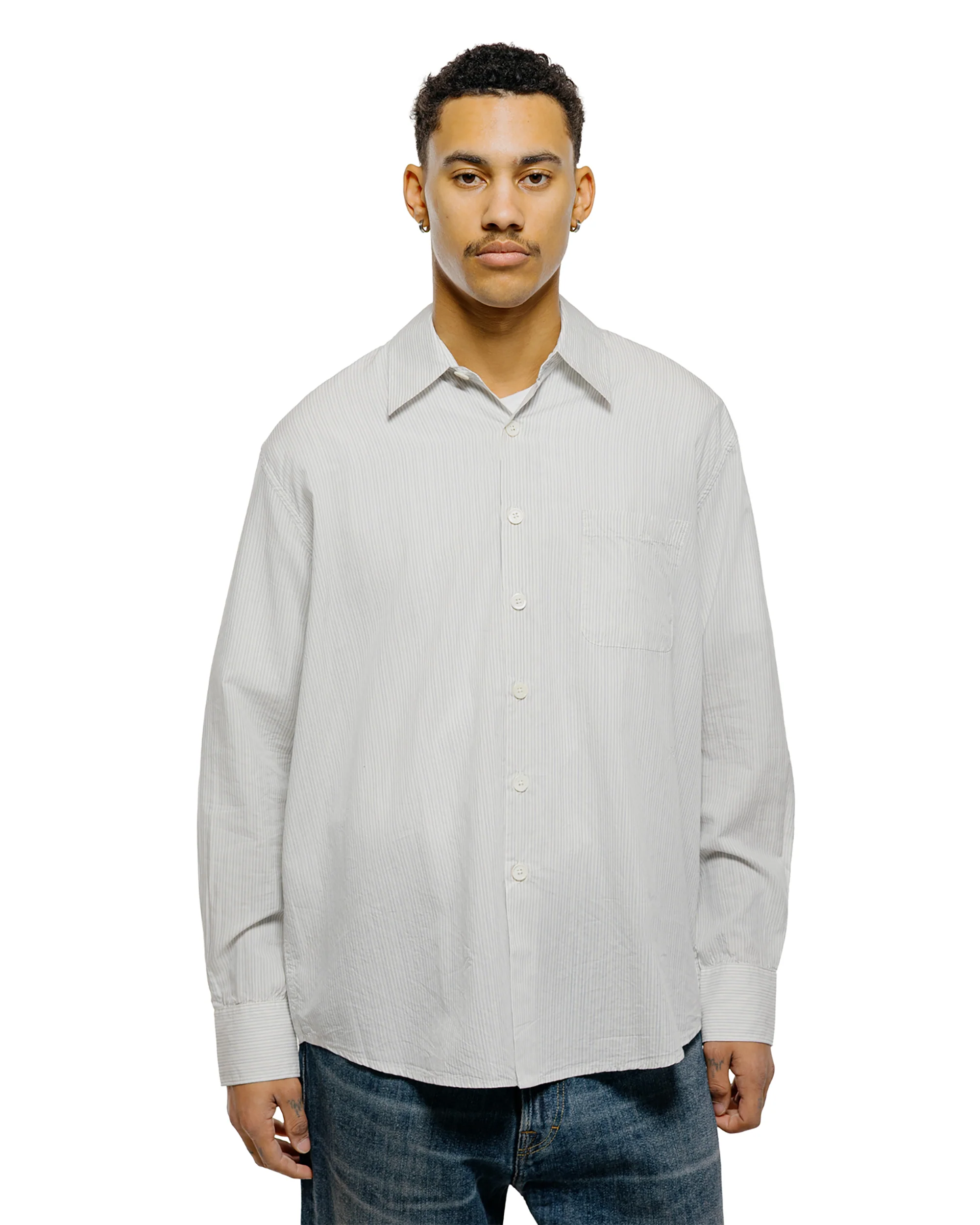 Our Legacy Above Shirt Index Stripe Coolthread Cloth - Image 2