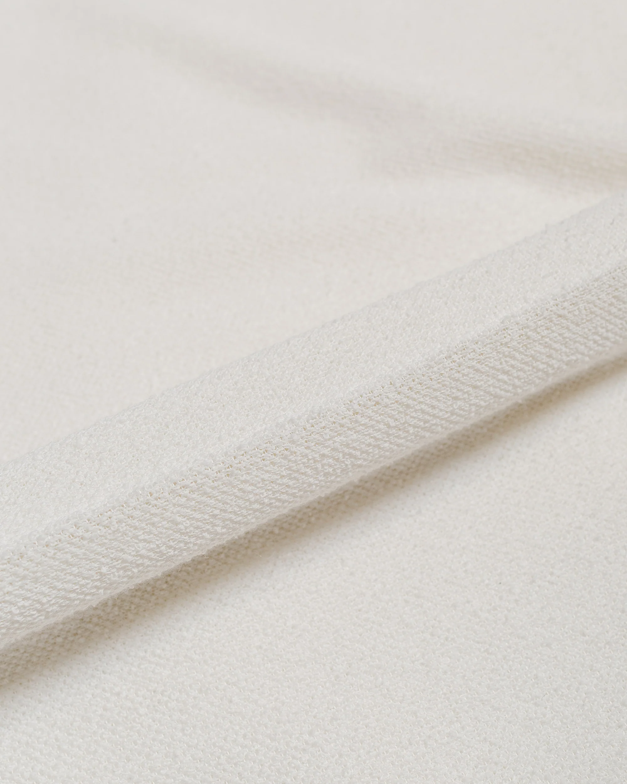 Our Legacy Box Shirt Shortsleeve White Boucle - Image 5