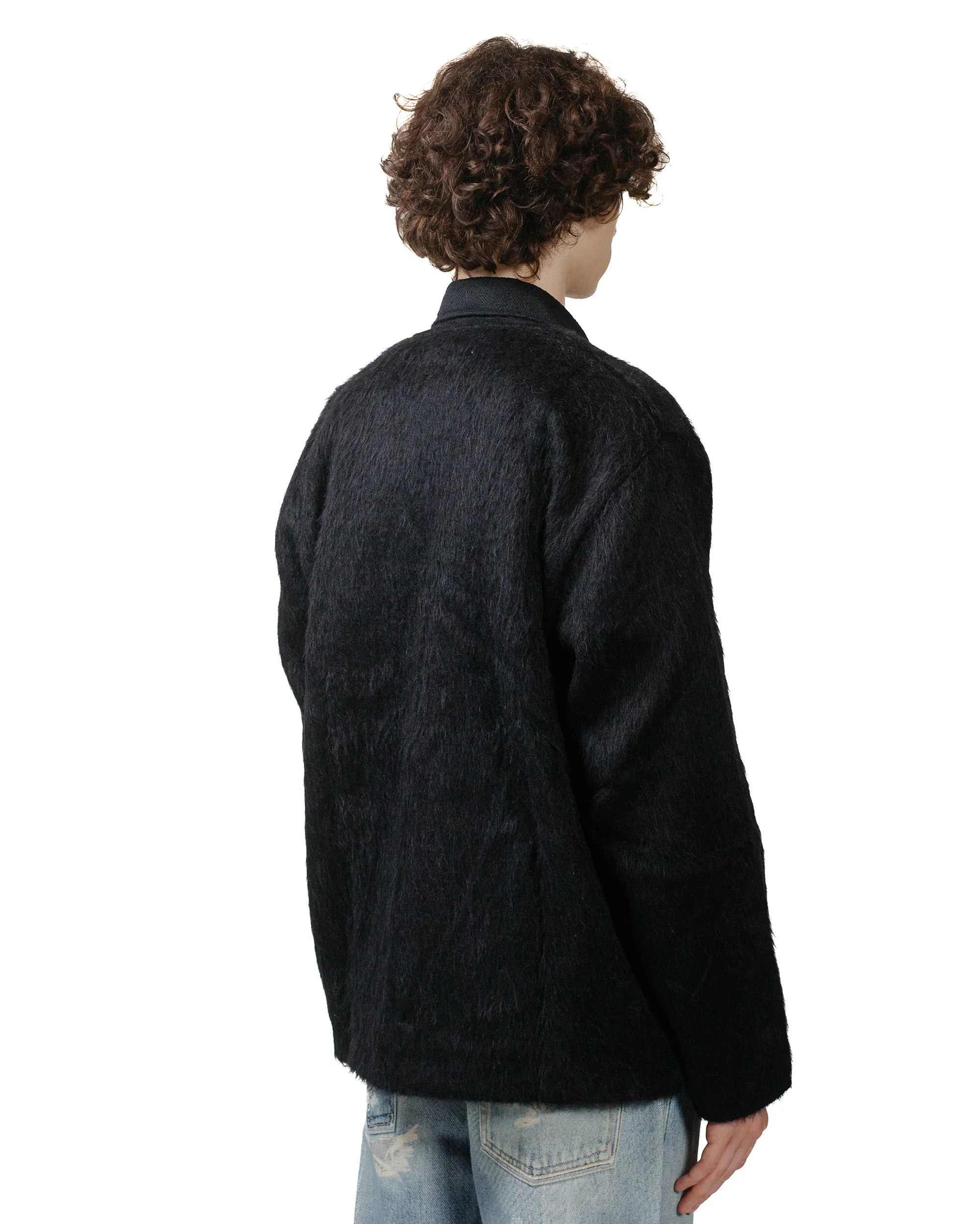 Our Legacy Cardigan Black Mohair - Image 3
