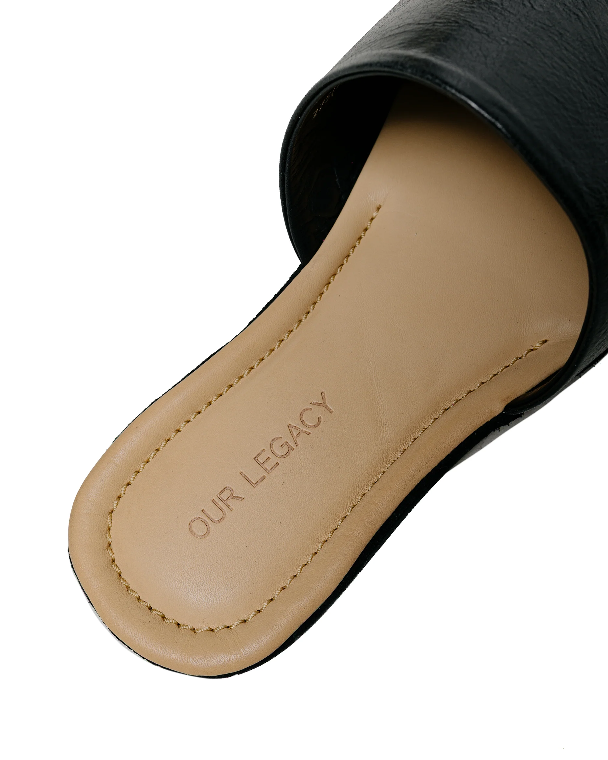 Our Legacy Cigarr Slipper Sombre Satin Bovine - Image 4