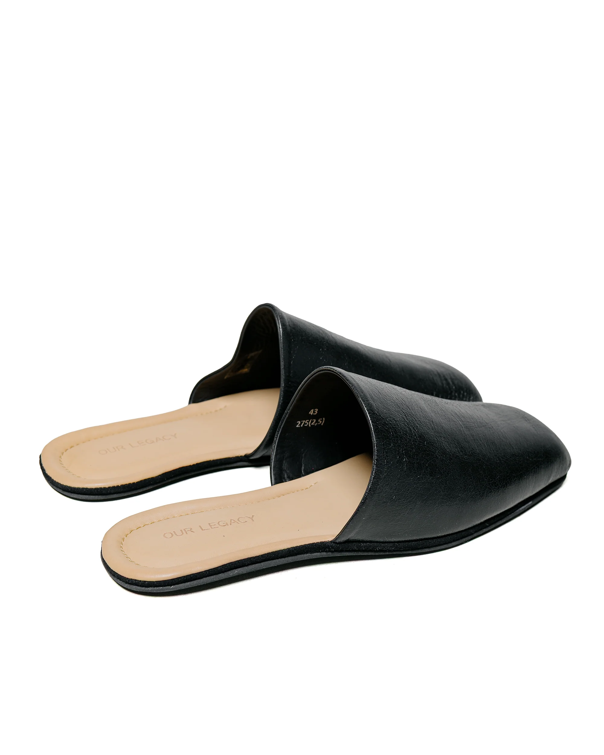 Our Legacy Cigarr Slipper Sombre Satin Bovine - Image 5