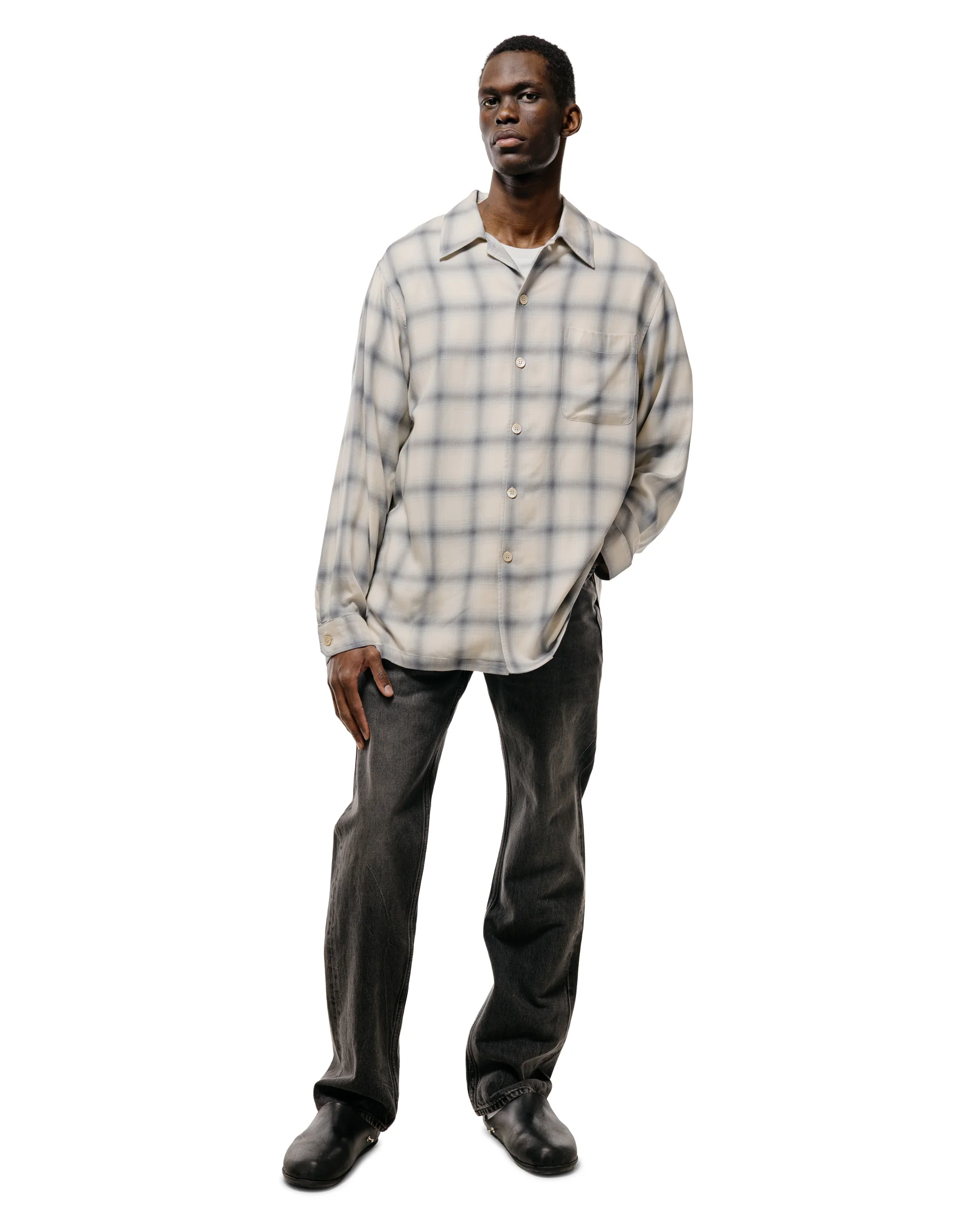Our Legacy Every Shirt Sacramento Cowboy Viscose - Image 5