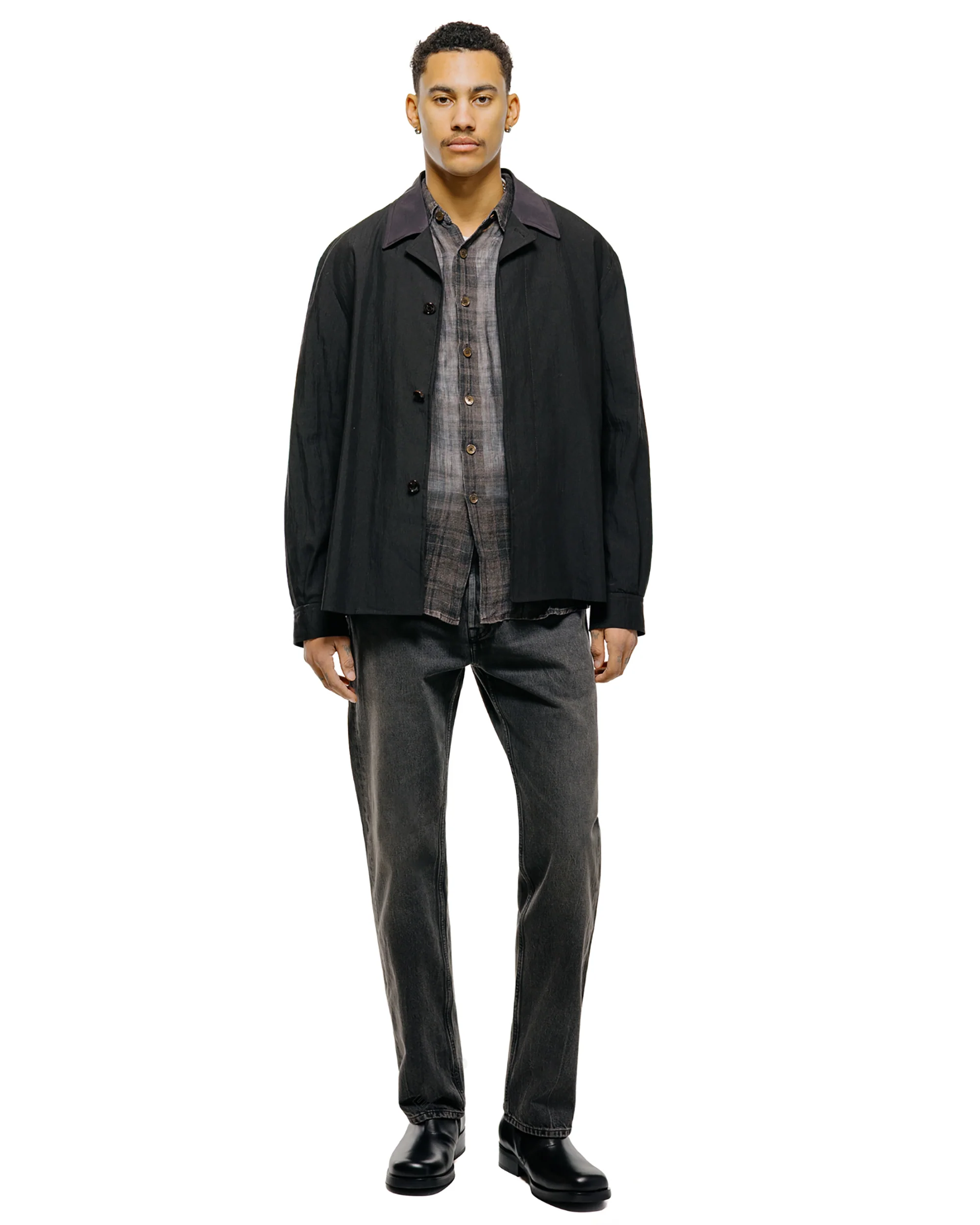 Our Legacy First Cut Graphite Wave Selvedge - Image 4