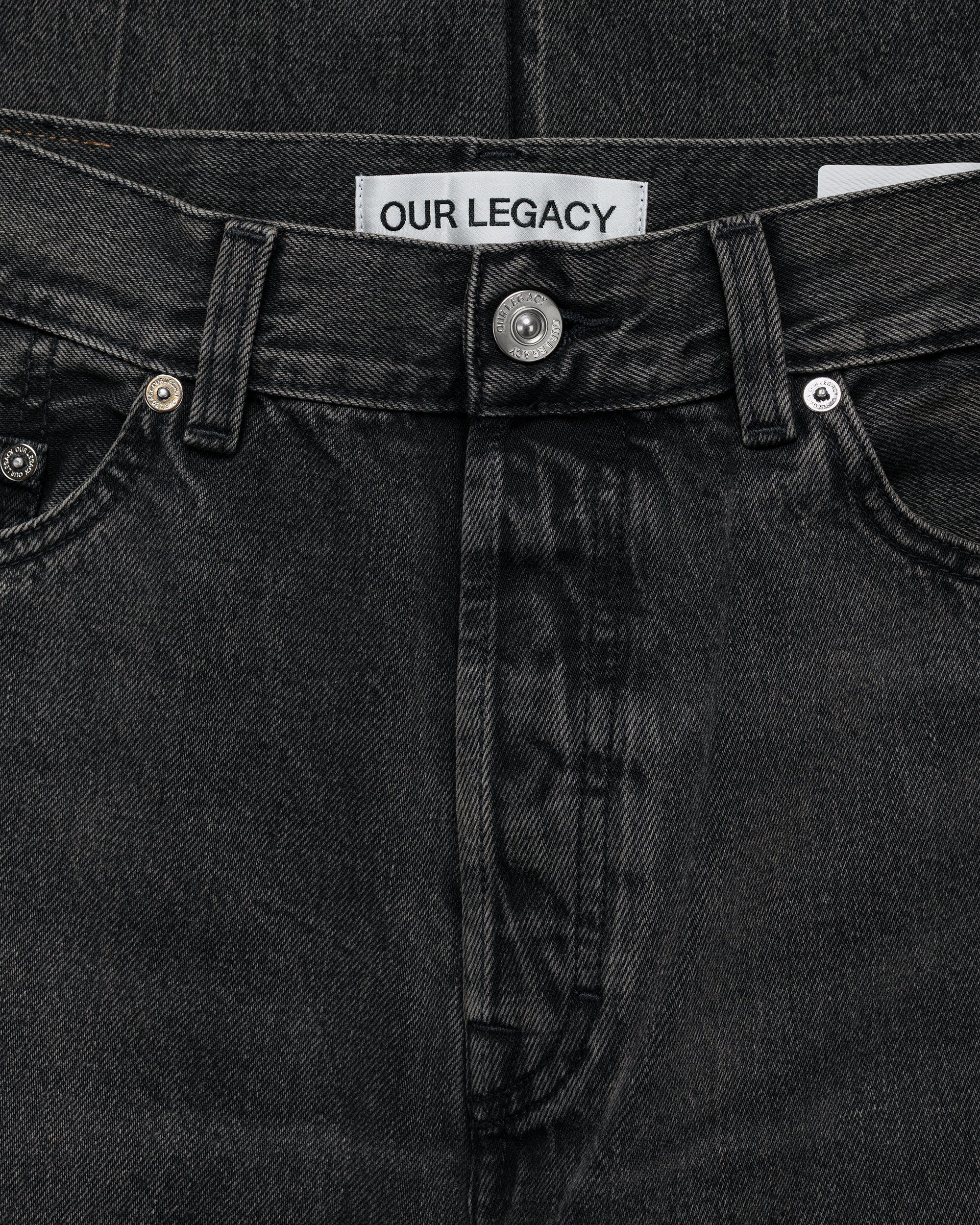Our Legacy First Cut Graphite Wave Selvedge - Image 5