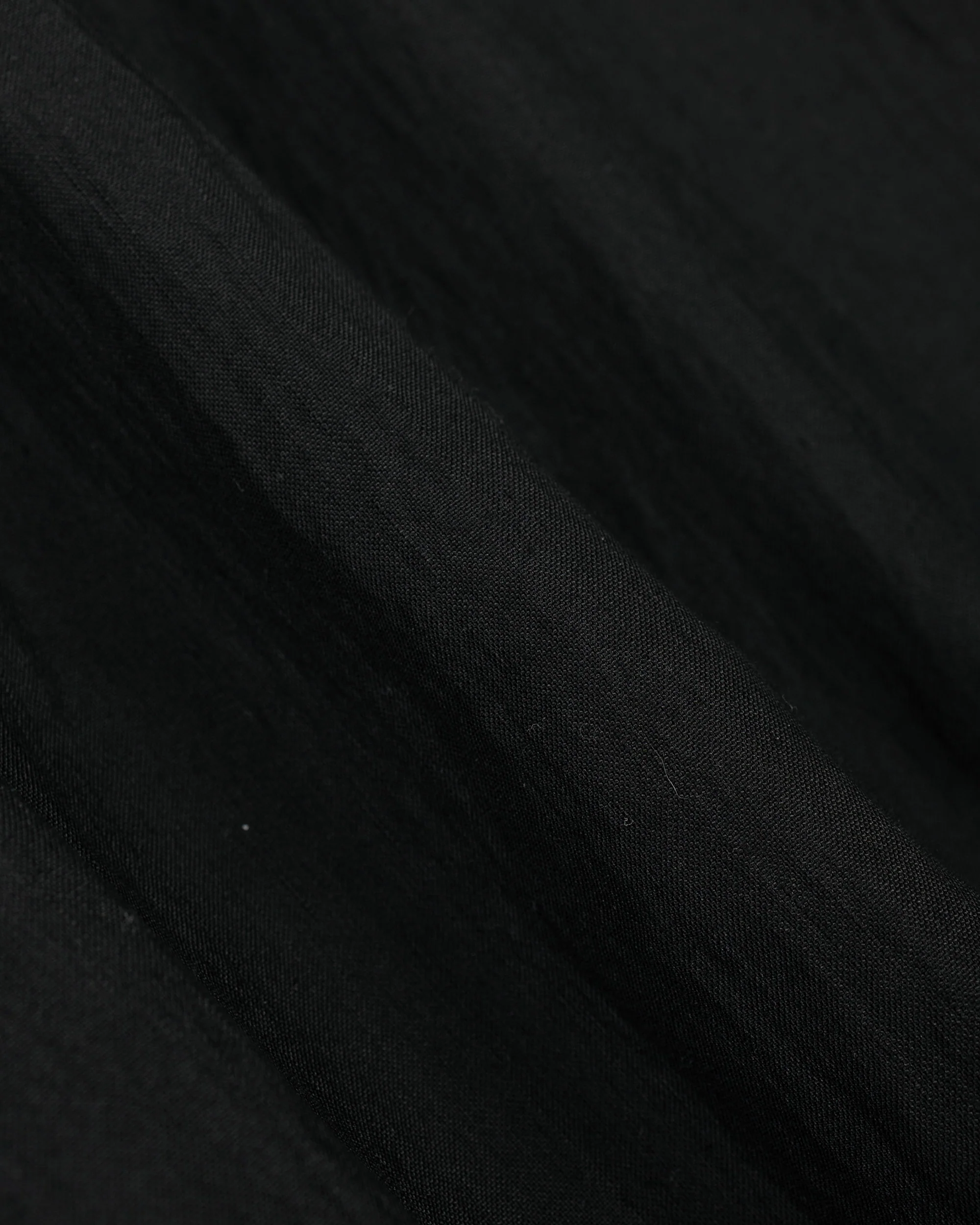 Our Legacy Leisure Trouser Soot Black Techflax - Image 6