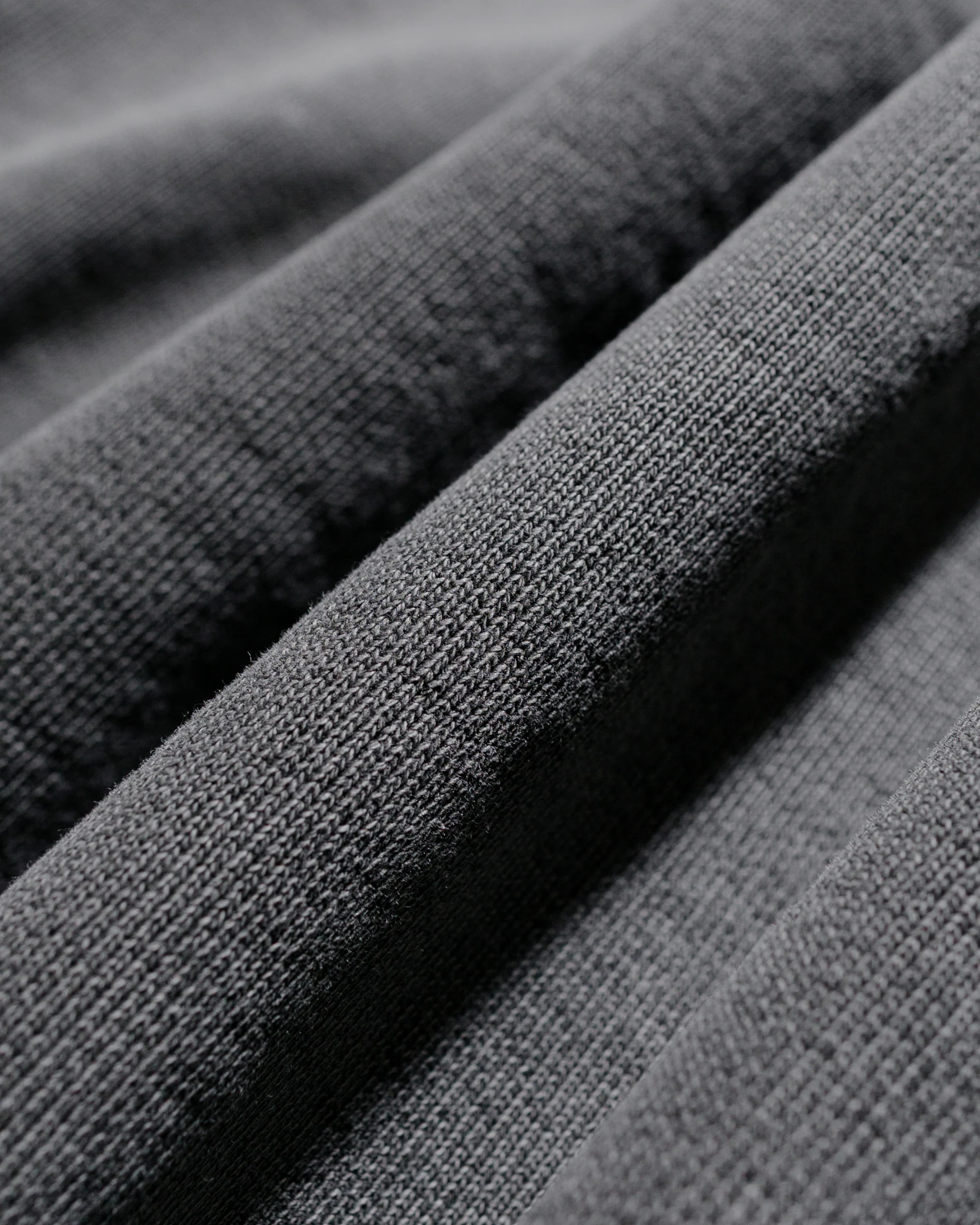 Our Legacy Rascal Hood Worn Black Hefty Fleece - Image 6