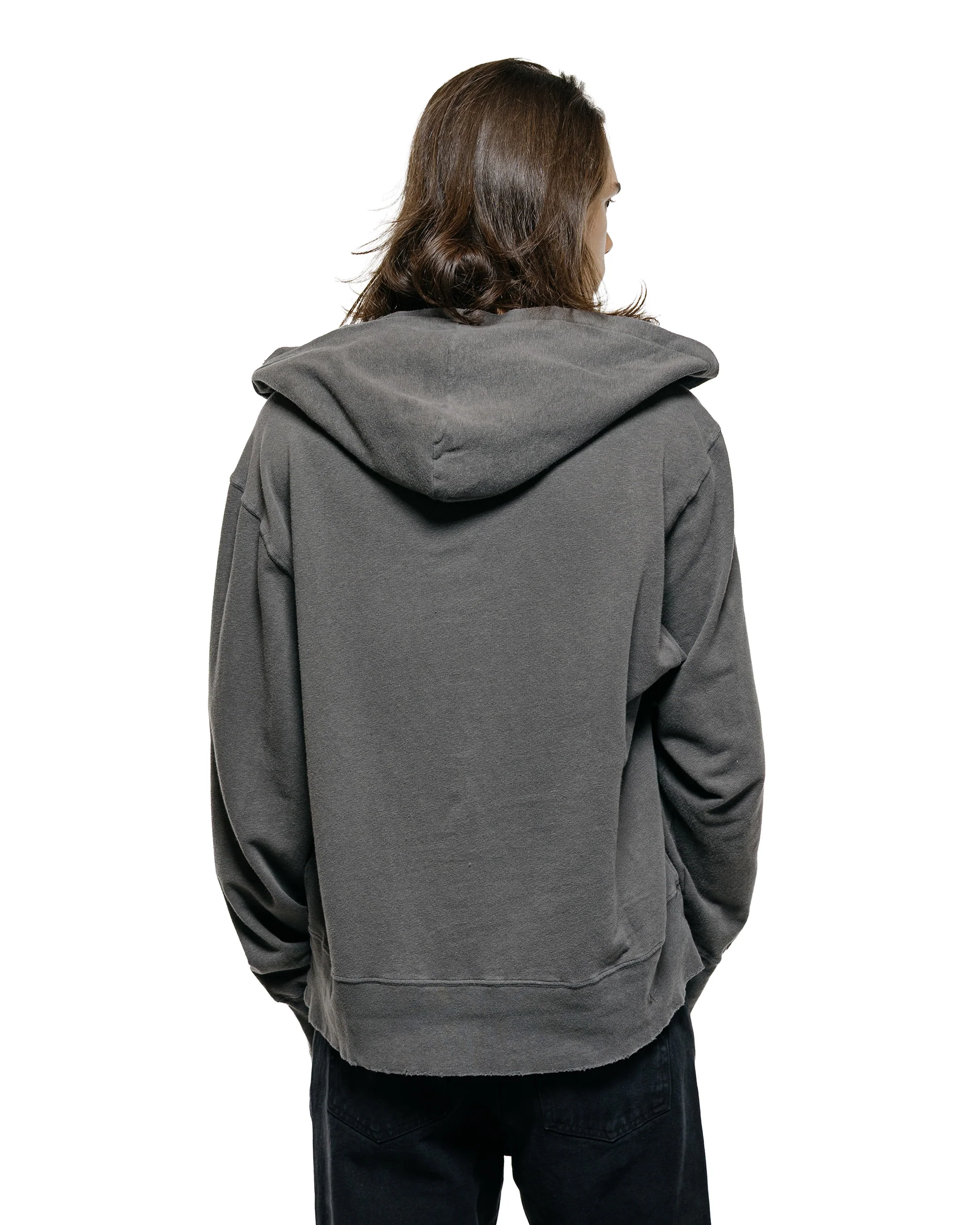 Our Legacy Relic Hoodie Washed Black Rogue Loopback - Image 3