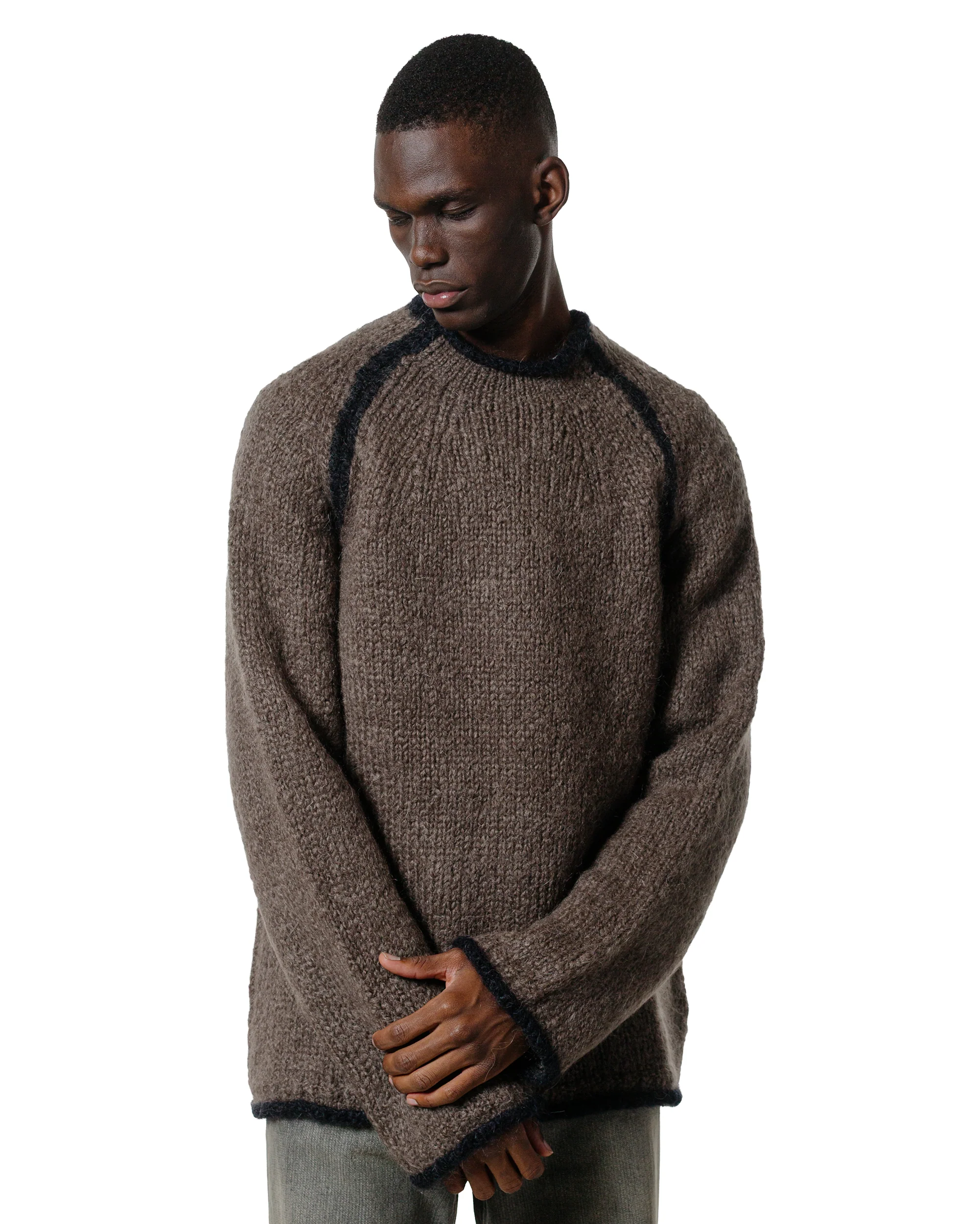 Our Legacy Rider Roundneck Steel Mohair - Image 2