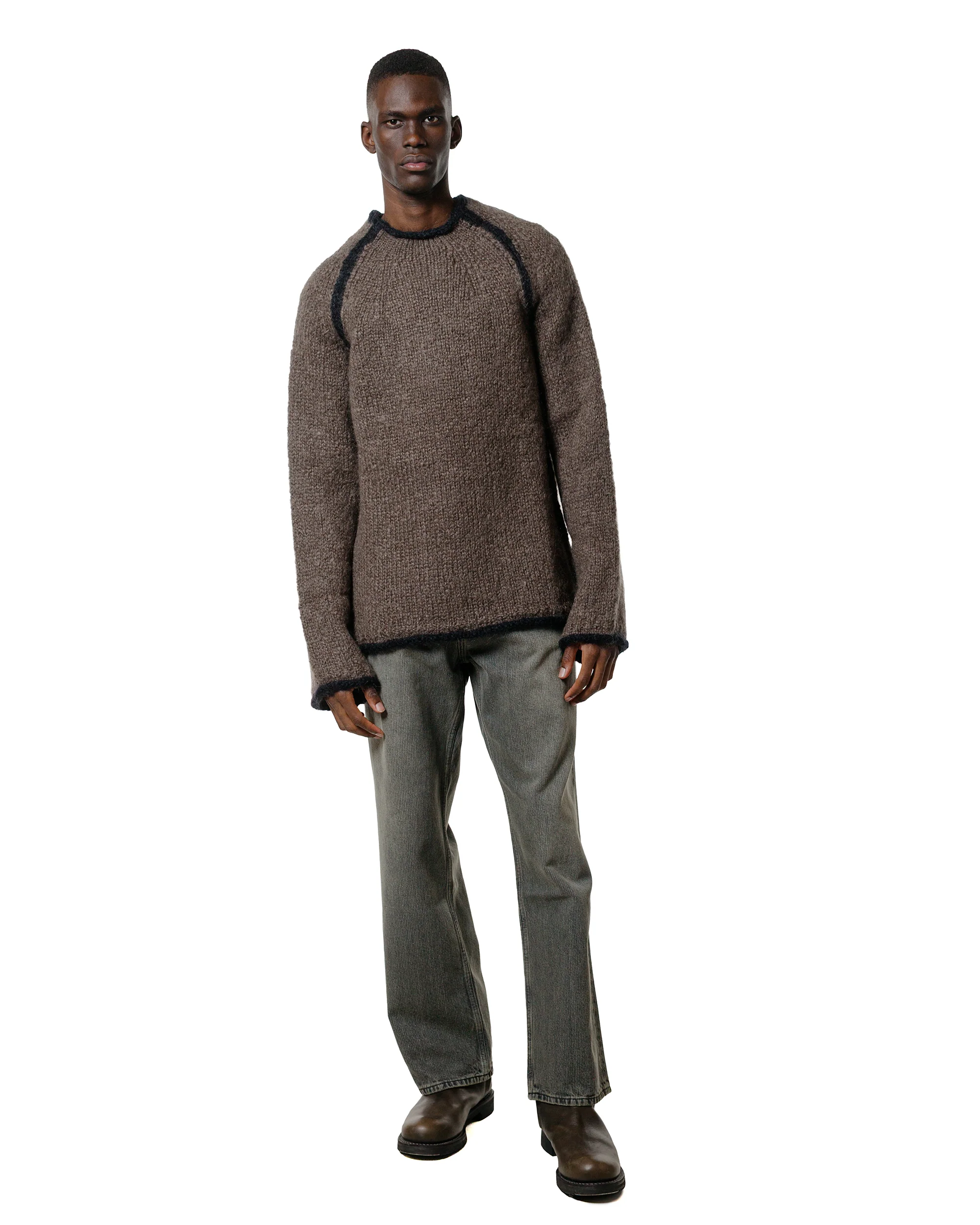 Our Legacy Rider Roundneck Steel Mohair - Image 4