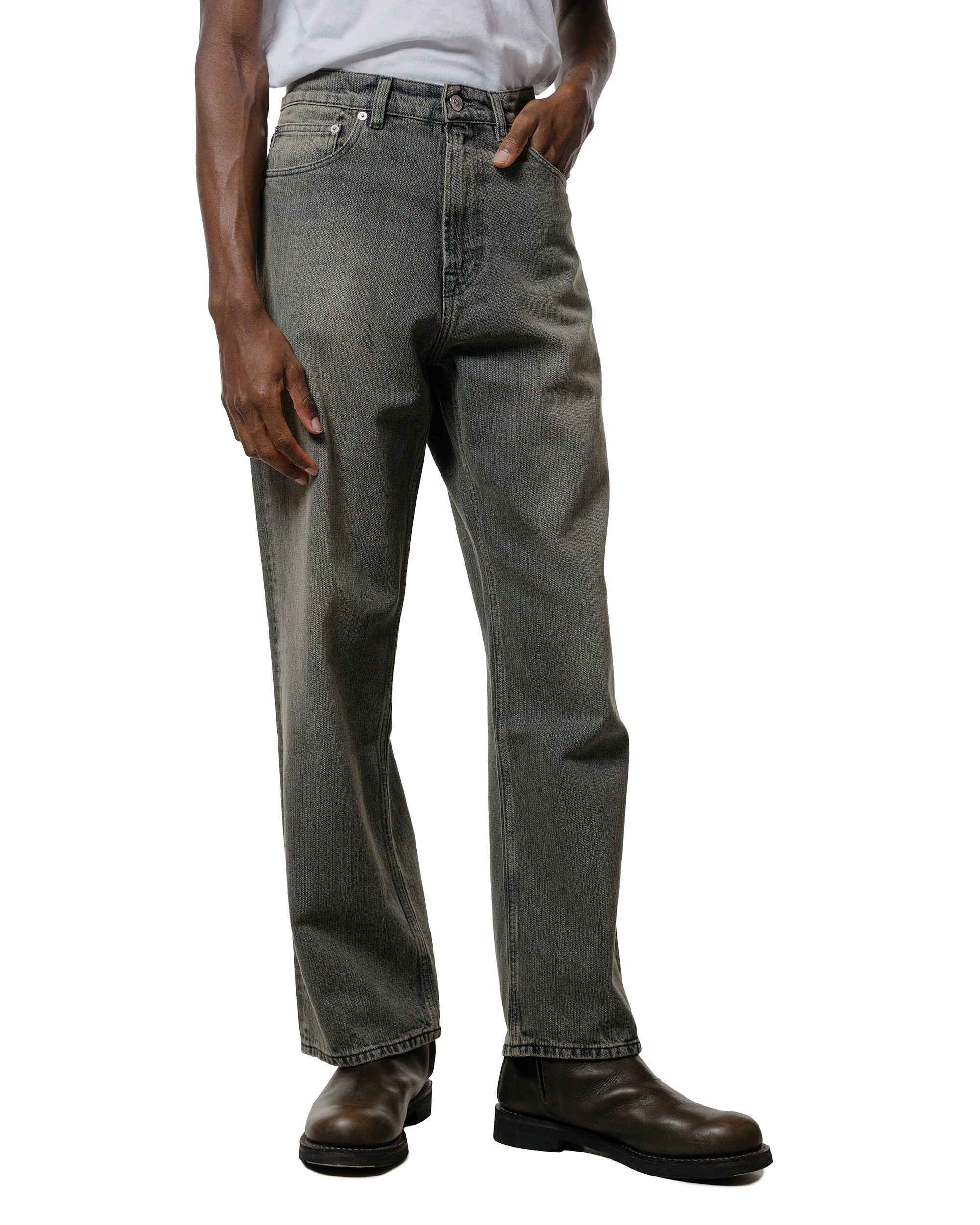 Our Legacy Third Cut Ash Dust Chain Twill - Image 2