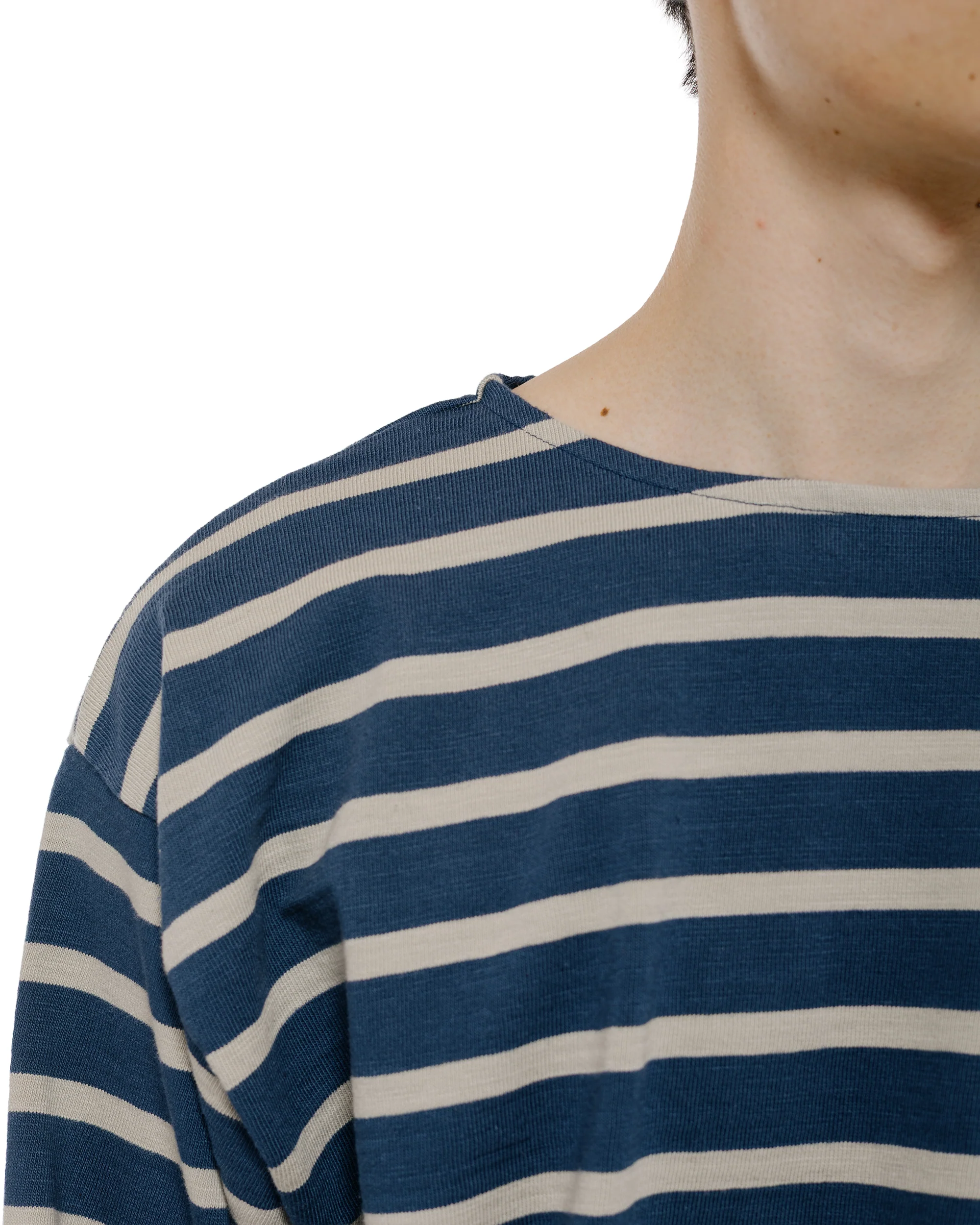 Phigvel Basque Shirts Sepia Blue/S. Beige - Image 3