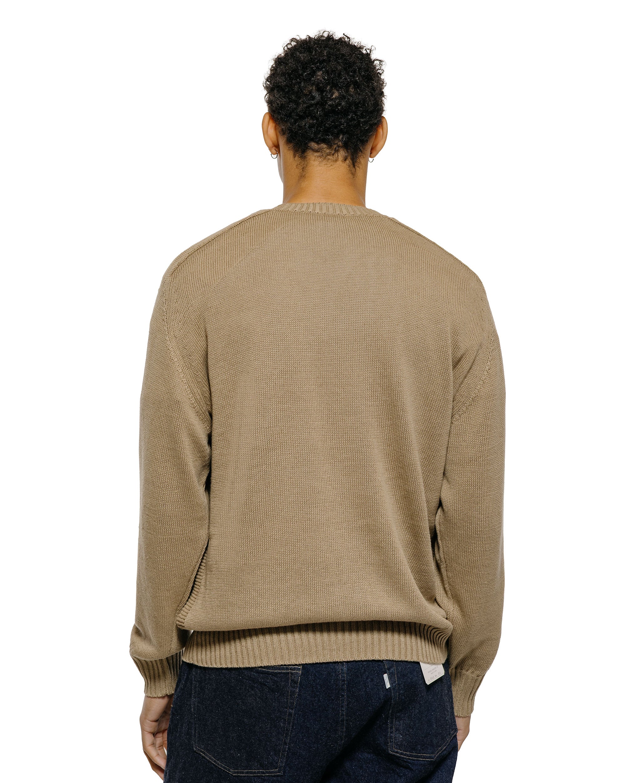 Phigvel C/L Crewneck Knit Sand Beige - Image 3