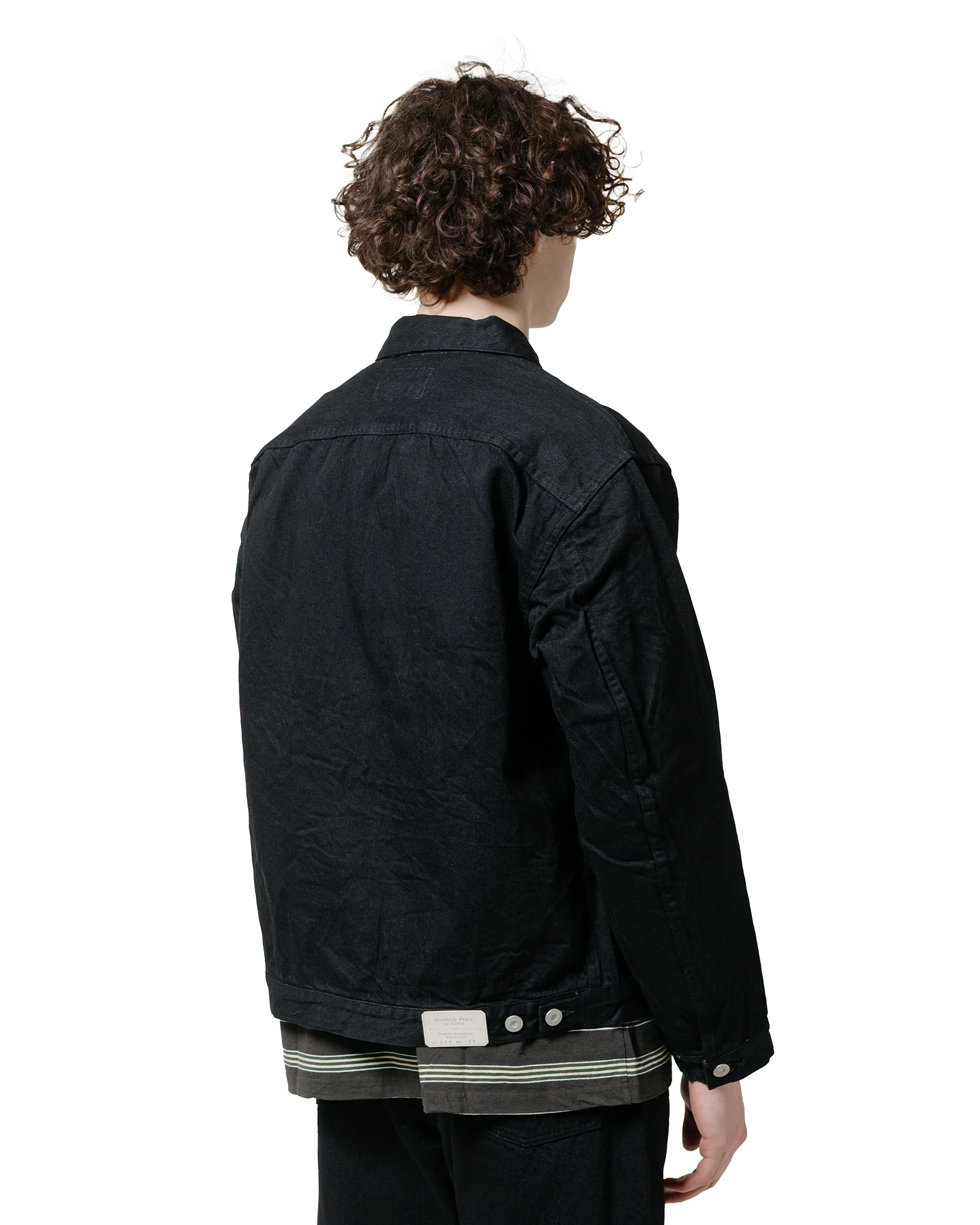 Phigvel Classic Jean Jacket Black - Image 3