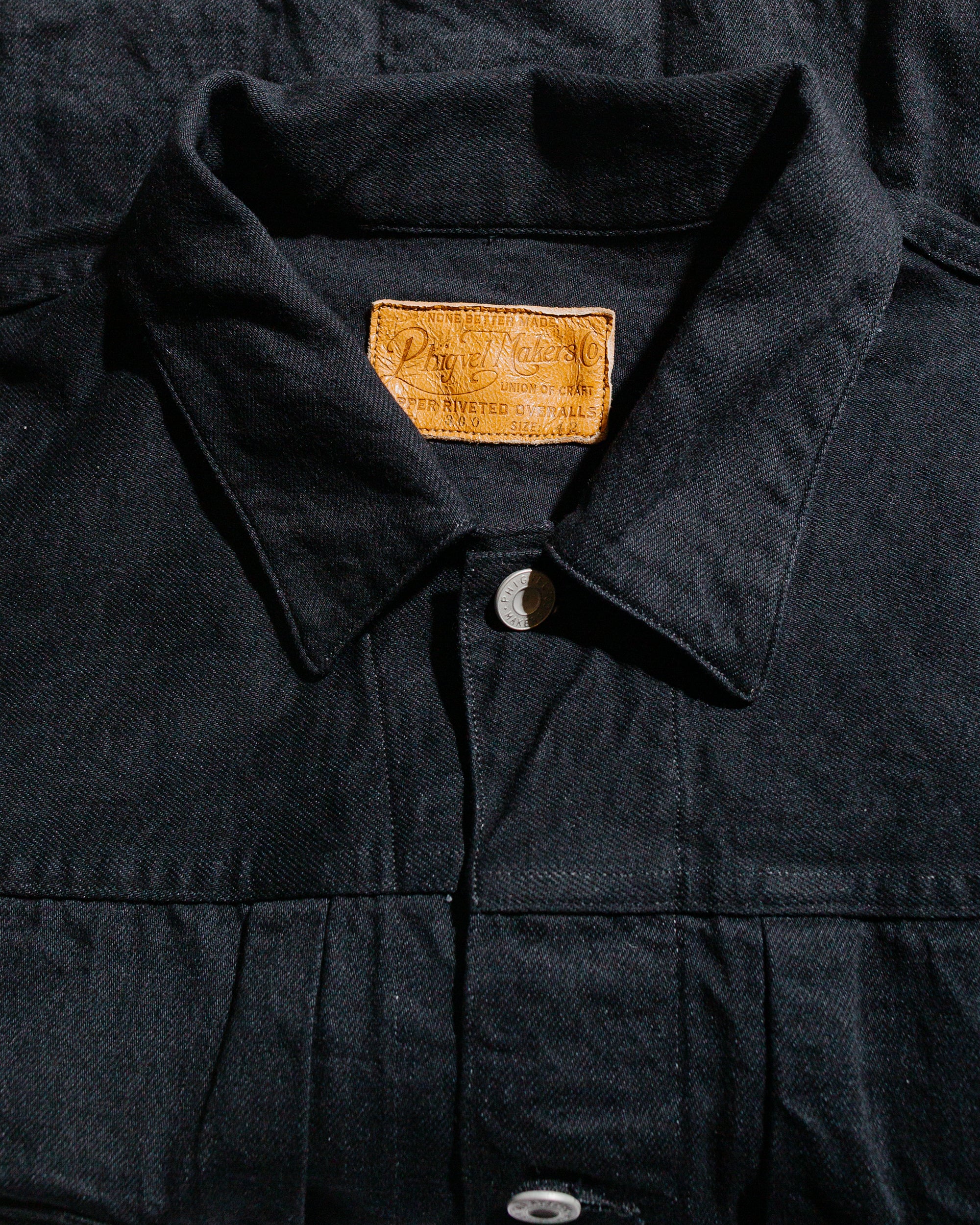 Phigvel Classic Jean Jacket Black - Image 5