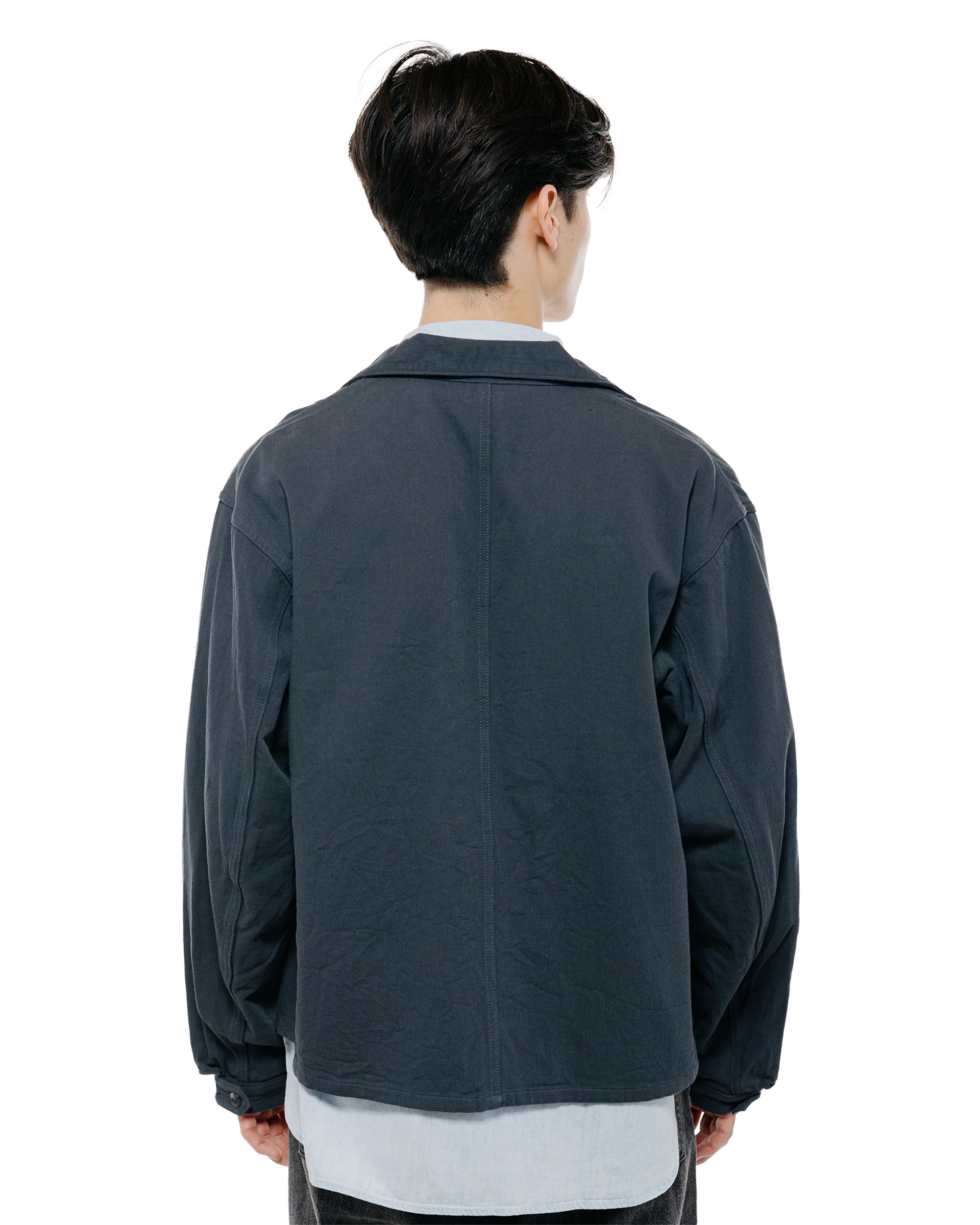 Phigvel Drill Cloth Field Jacket Dust Navy - Image 4