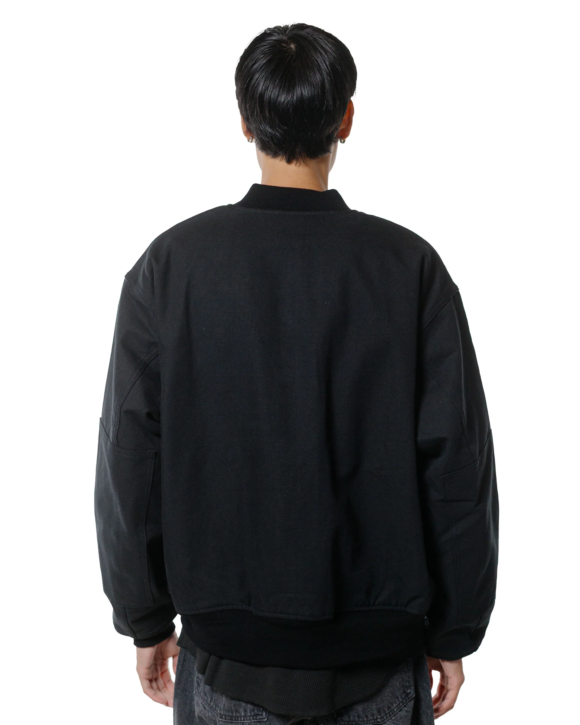 Phigvel Duck Cloth Workaday Blouson Ink Black - Image 3