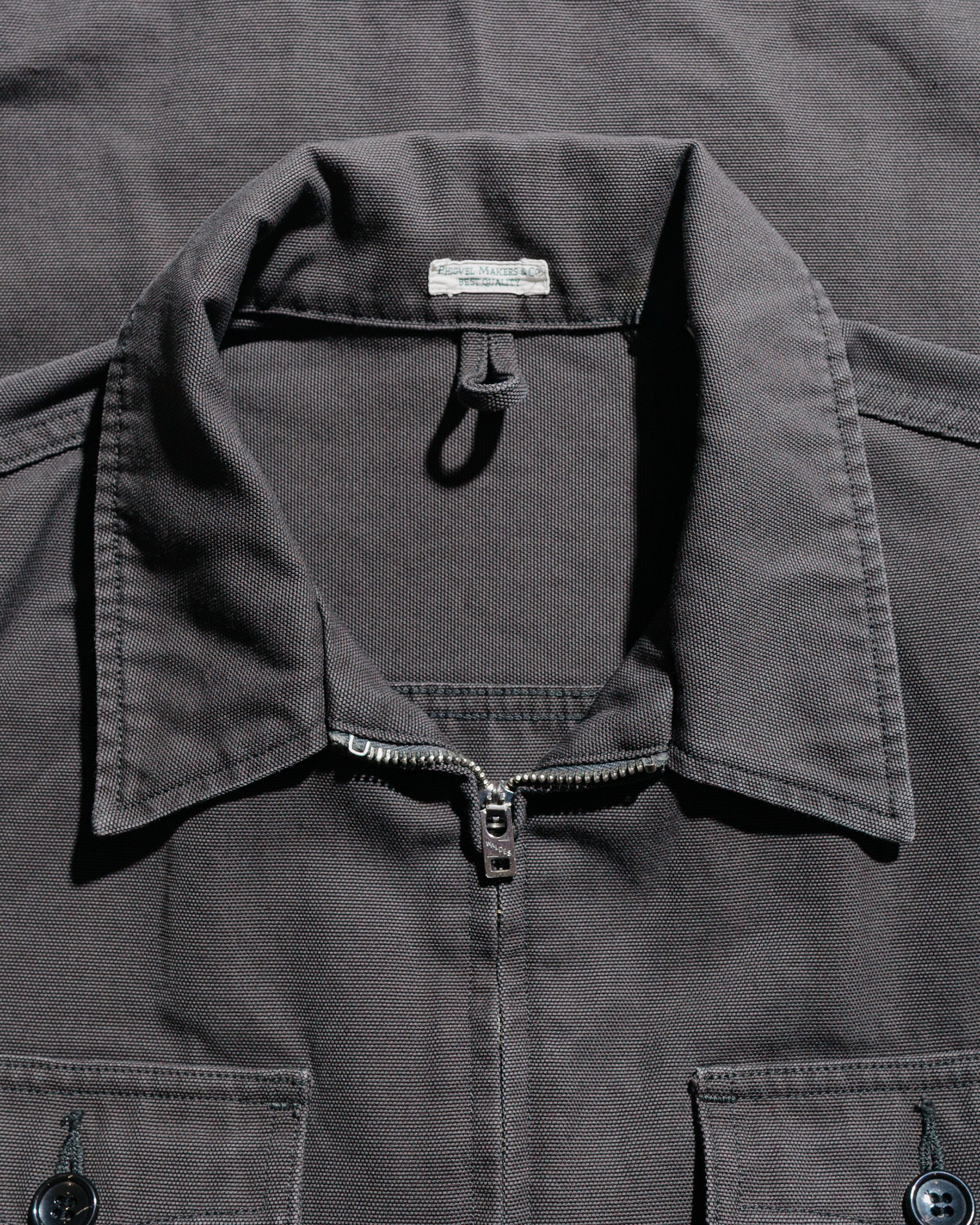 Phigvel Duck Cloth Workaday Jacket Charcoal - Image 5