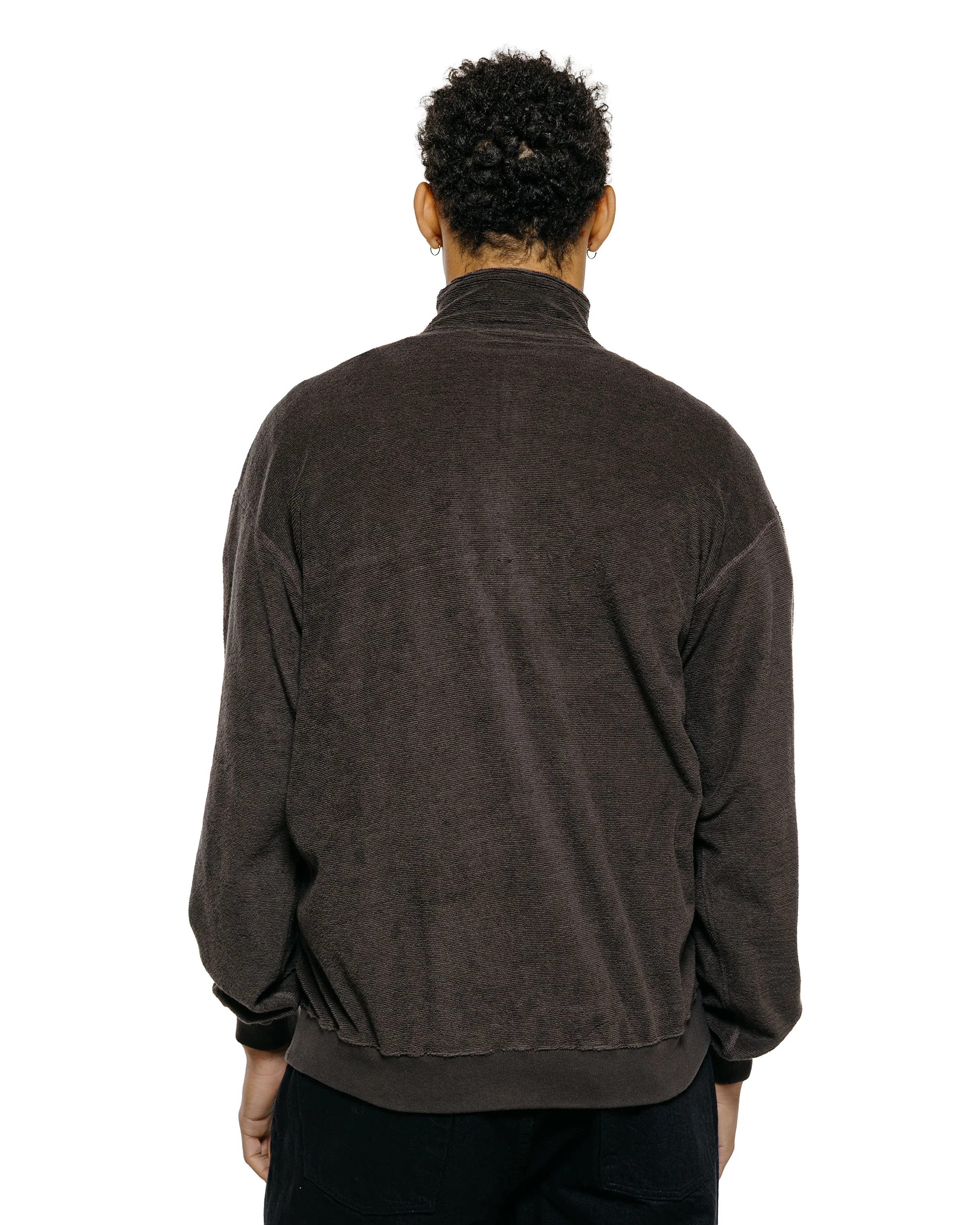 Phigvel Mountaineer Pile Jacket Charcoal - Image 3